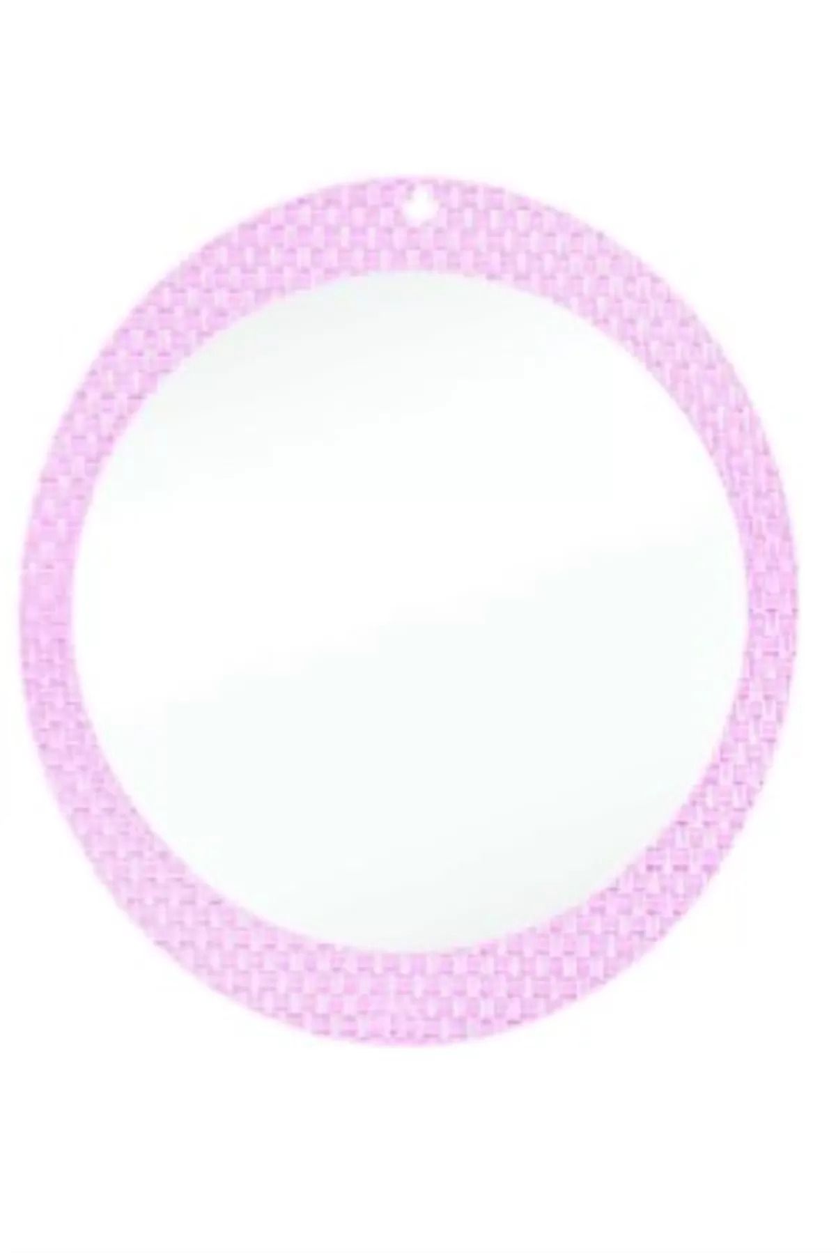 Meleners Hasır Oval Ayna 31x28 Royaleks-1293