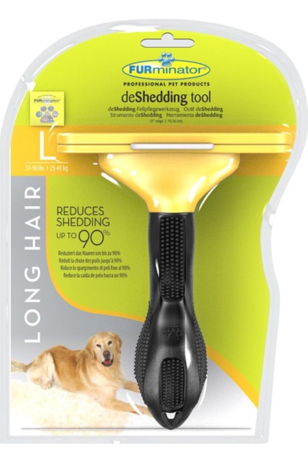 Furminator Uzun Tüylü Köpekler Için Tüy Toplayıcı L (BÜYÜK)
