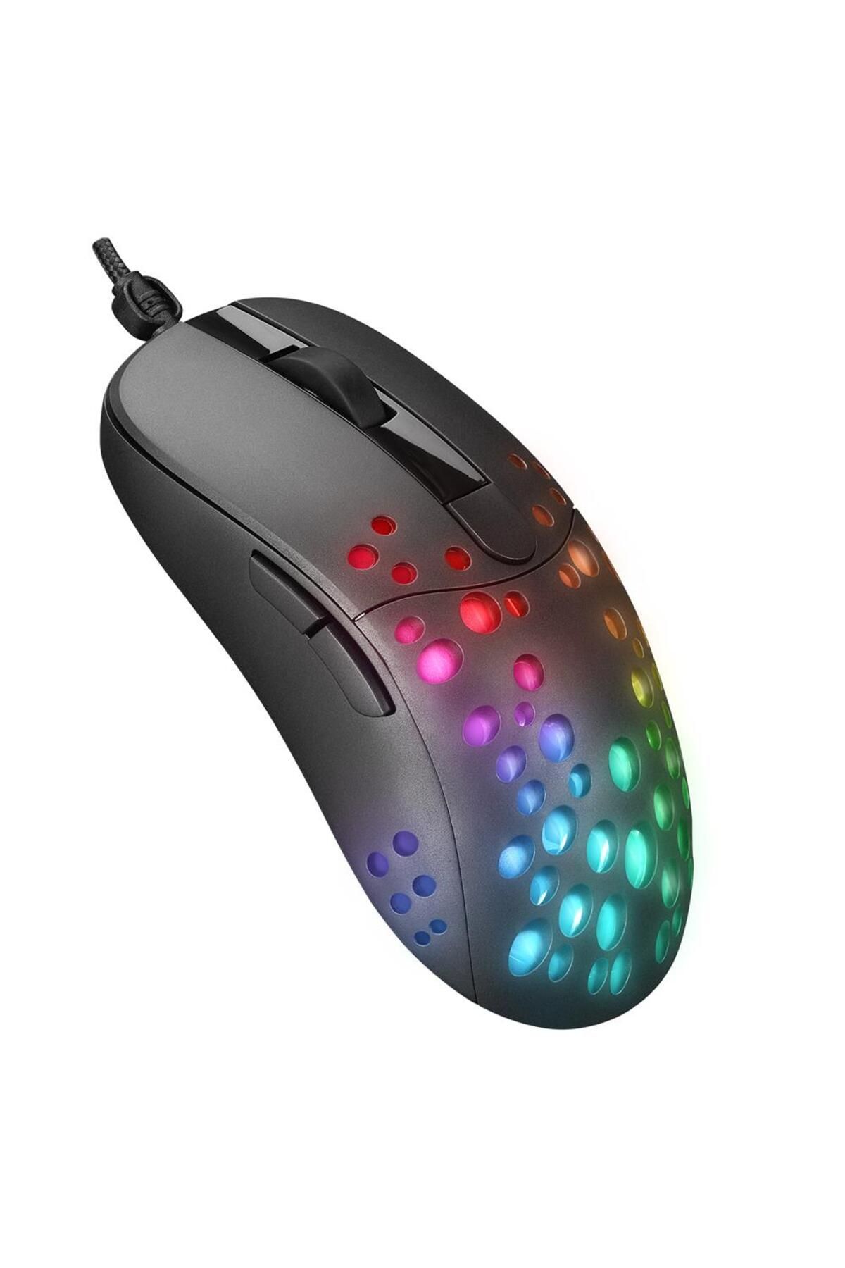 ALTEC Lansing ALGM7622 Siyah USB Kablolu 6 Tuşlu Renkli Led Işıklı 8000DPI Gaming Oyuncu Mouse