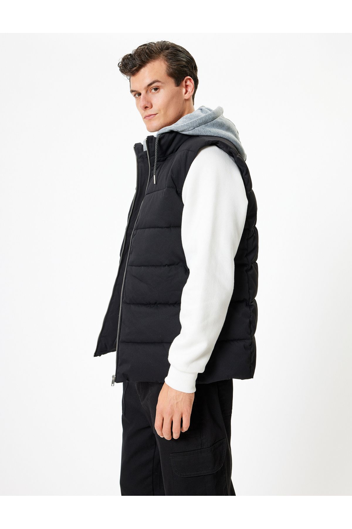Koton Yeni Sezon Şişme Yelek Slim Fit Fermuarlı