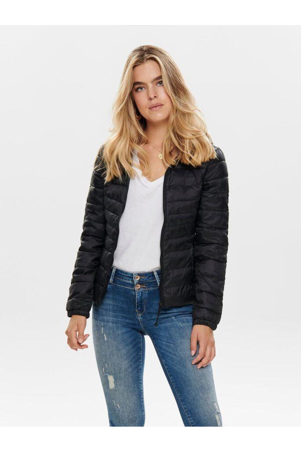 ONLY  Onltahoe Hood Otw Noos Kadın Mont 15156569 - Görsel 3