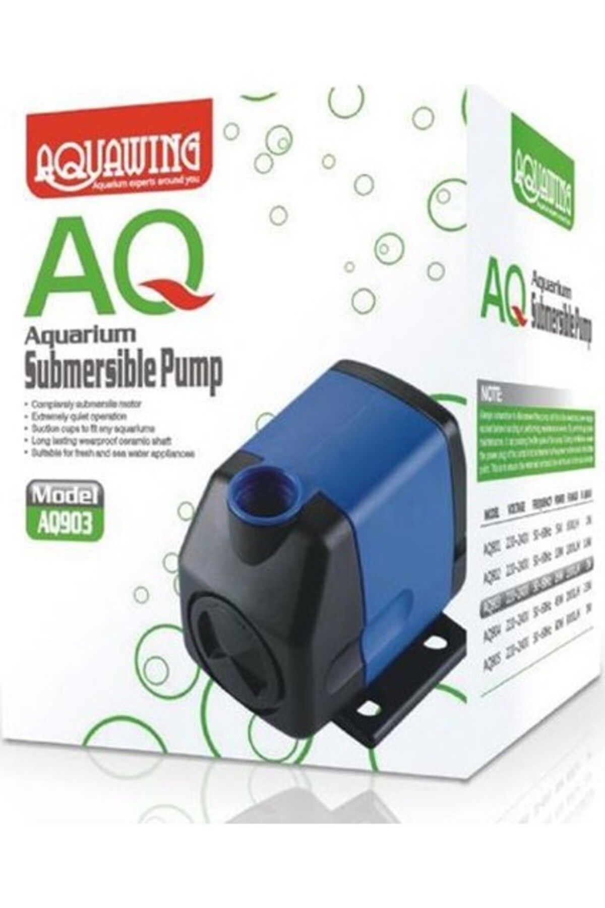 Orqinel Aquawing AQ903 Sump Motoru 26W 1500L/H