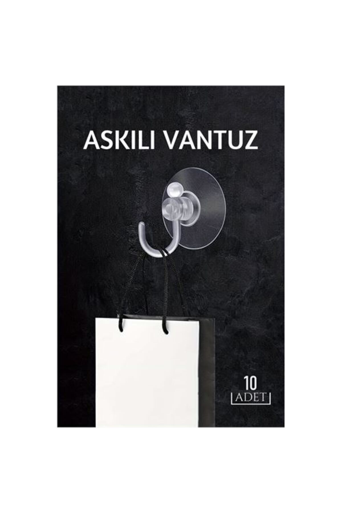 Yıldızan Askılı Vantuz 10 ADET 422228