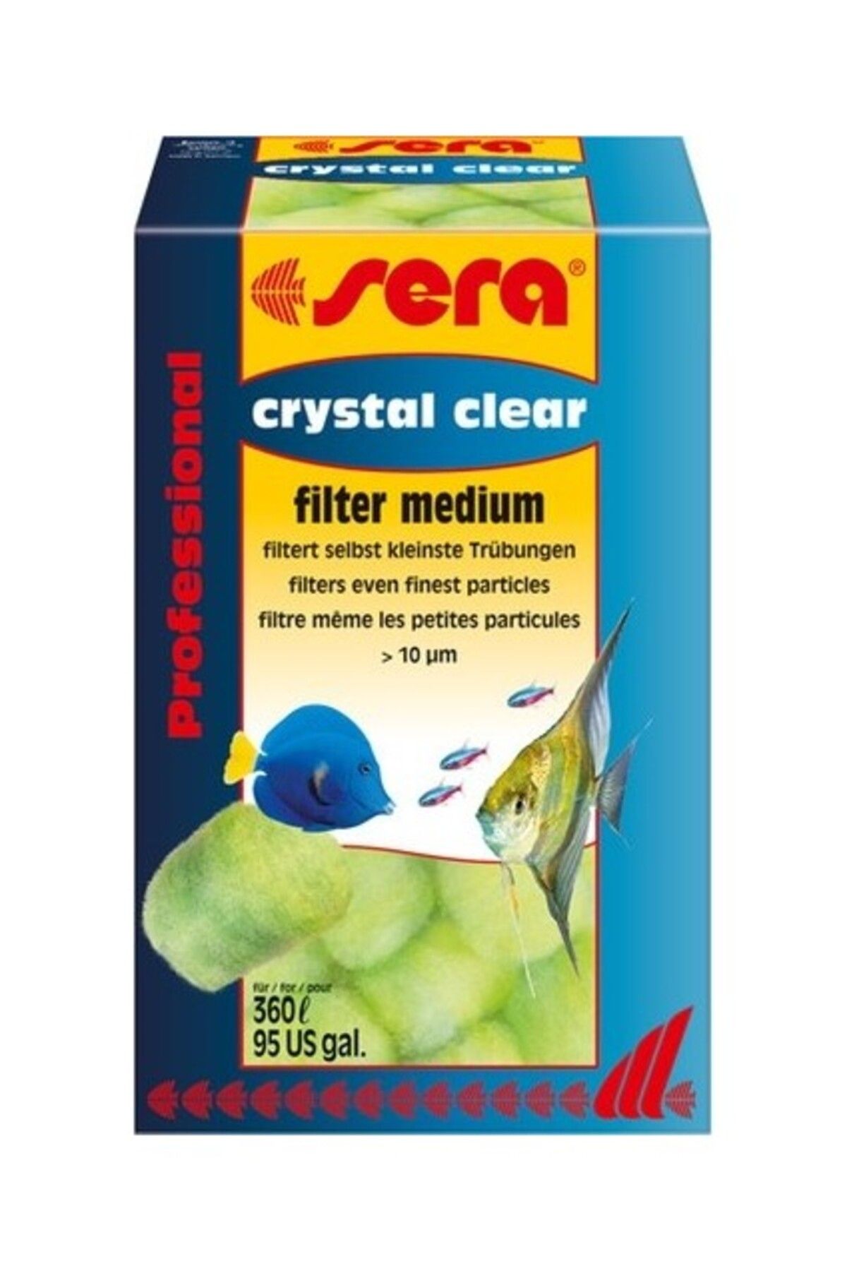 SERA Crystal Clear Su Berraklaştırıcı 12 Adet 360 Litre ( Paketten Bölme )