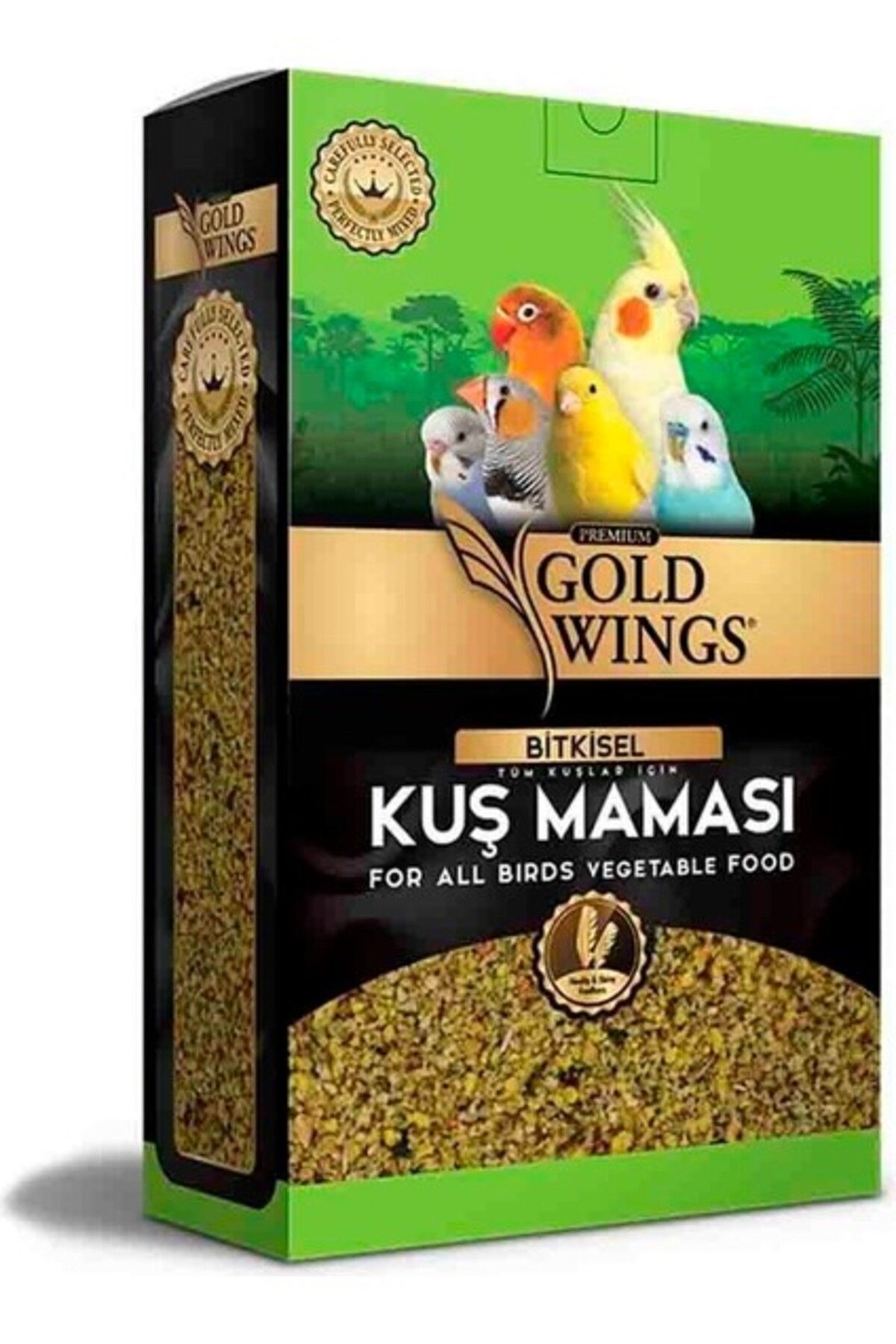 Gold Wings Premium Bitkisel Kuş Maması 1 Kg