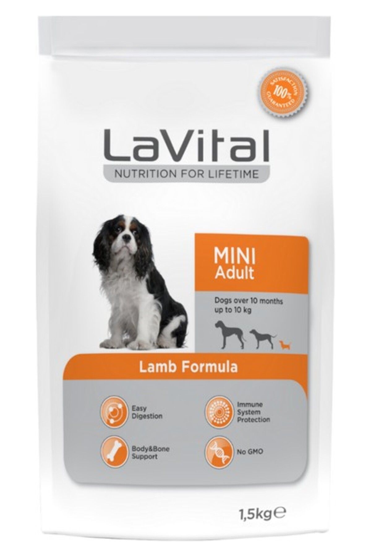 La Vital Lavital Small Mini Kuzu Etli Küçük Irk Yetişkin Köpek Maması 1.5 kg