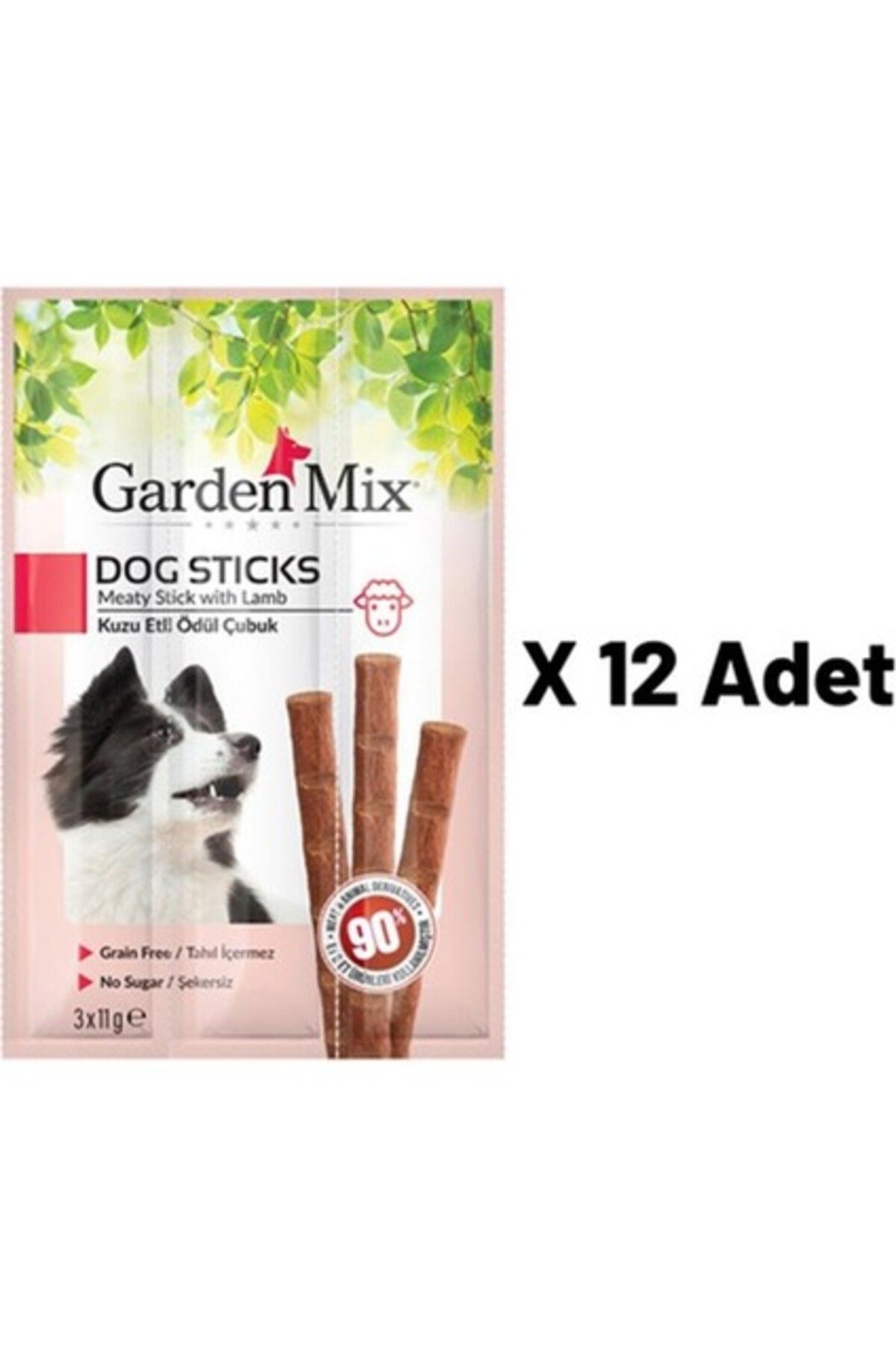 Furlo Garden Mix Gardenmix Kuzu Etli Köpek Stick Ödül 3 x 11 gr 12'li