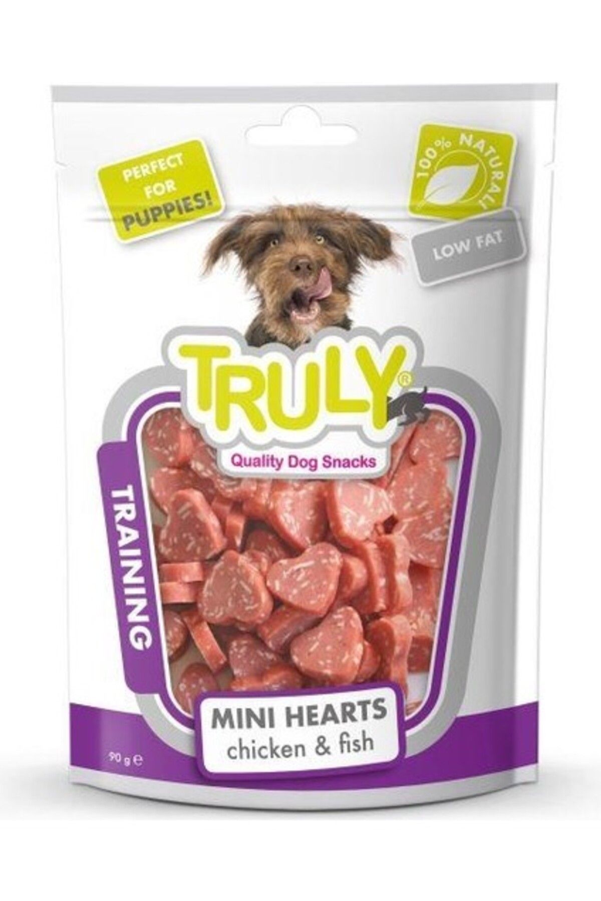 TRULY Köpek Ödül Kalpli Tavuk Balık 90GR
