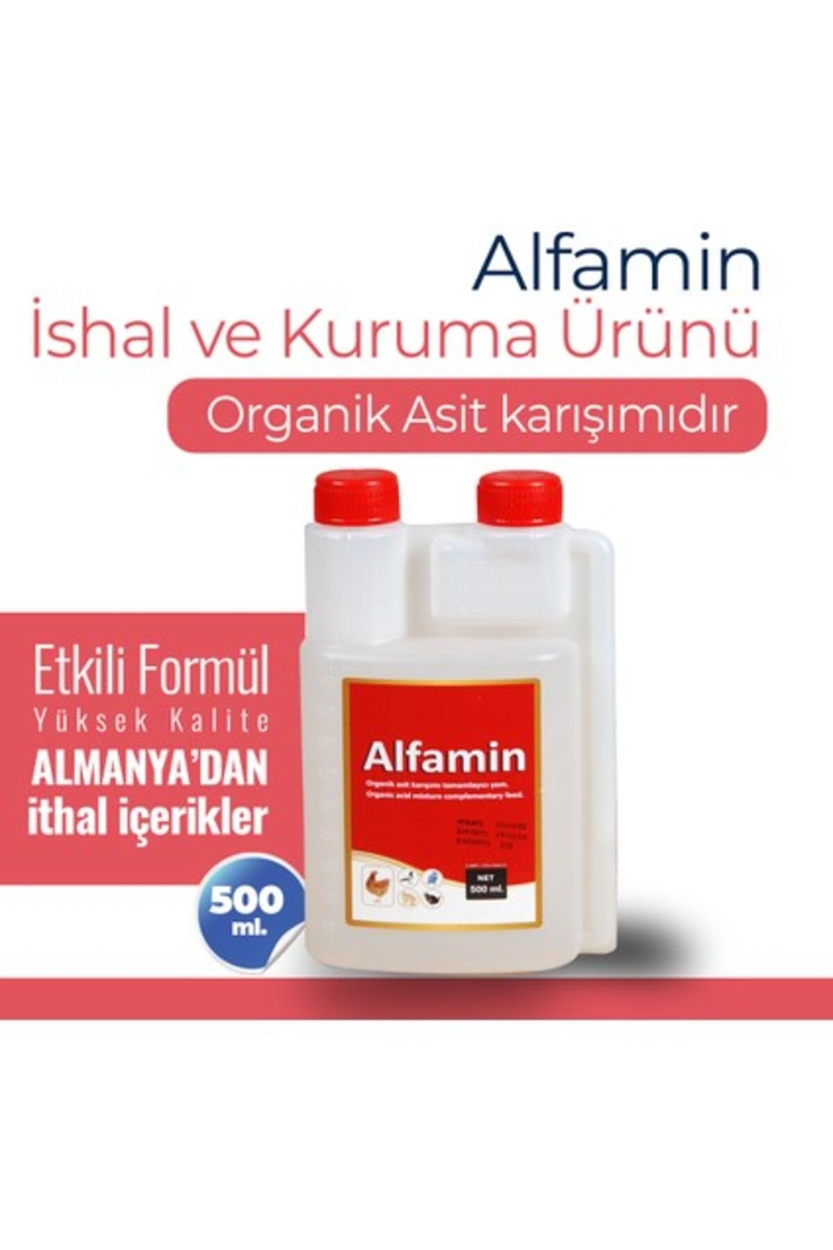 Orqinel Alfamin Kanatlı Ishal Ürünü 500 ml