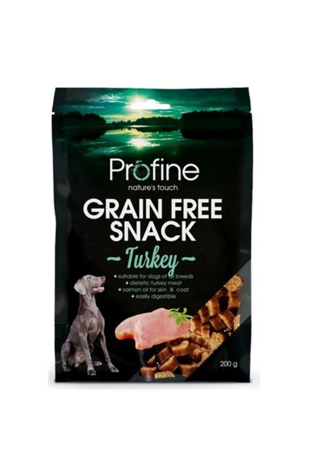 Orqinel Profine Grain Free Yarı Nemli Tahılsız Hindi Etli Leziz Köpek Ödülü 200 Gr fd*