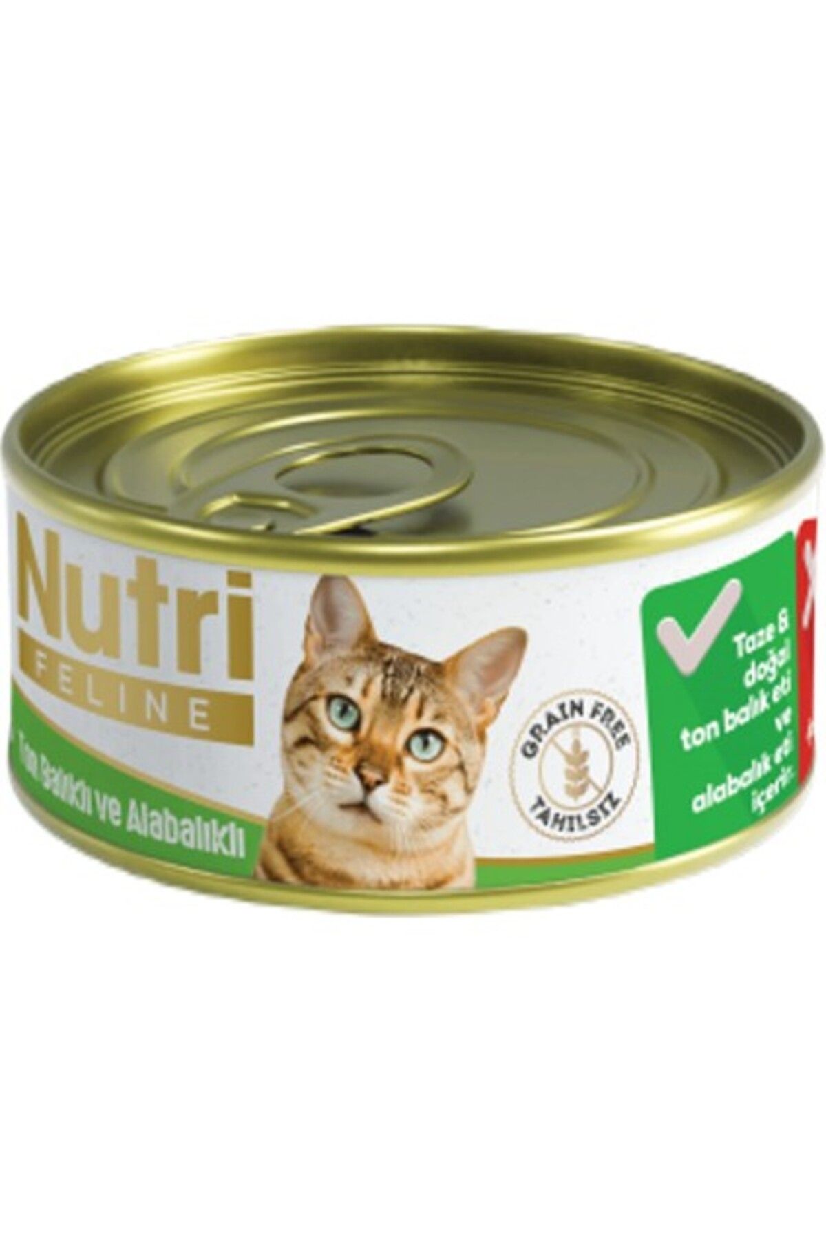 Nutri Feline Grain Free Tuna Pate with Trout Adult Cat Tahılsız Ton Balıklı ve Alabalıklı Yetişkin K