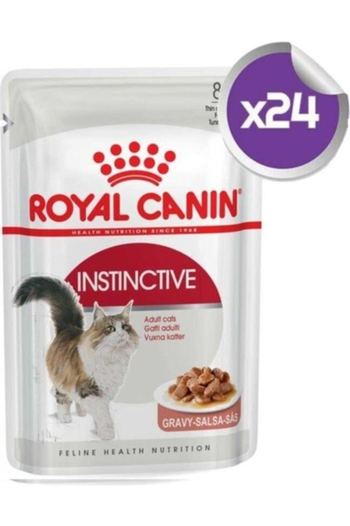 Royal Canin Instinctive Gravy Yetişkin Konserve 85 Gr 24 Adet