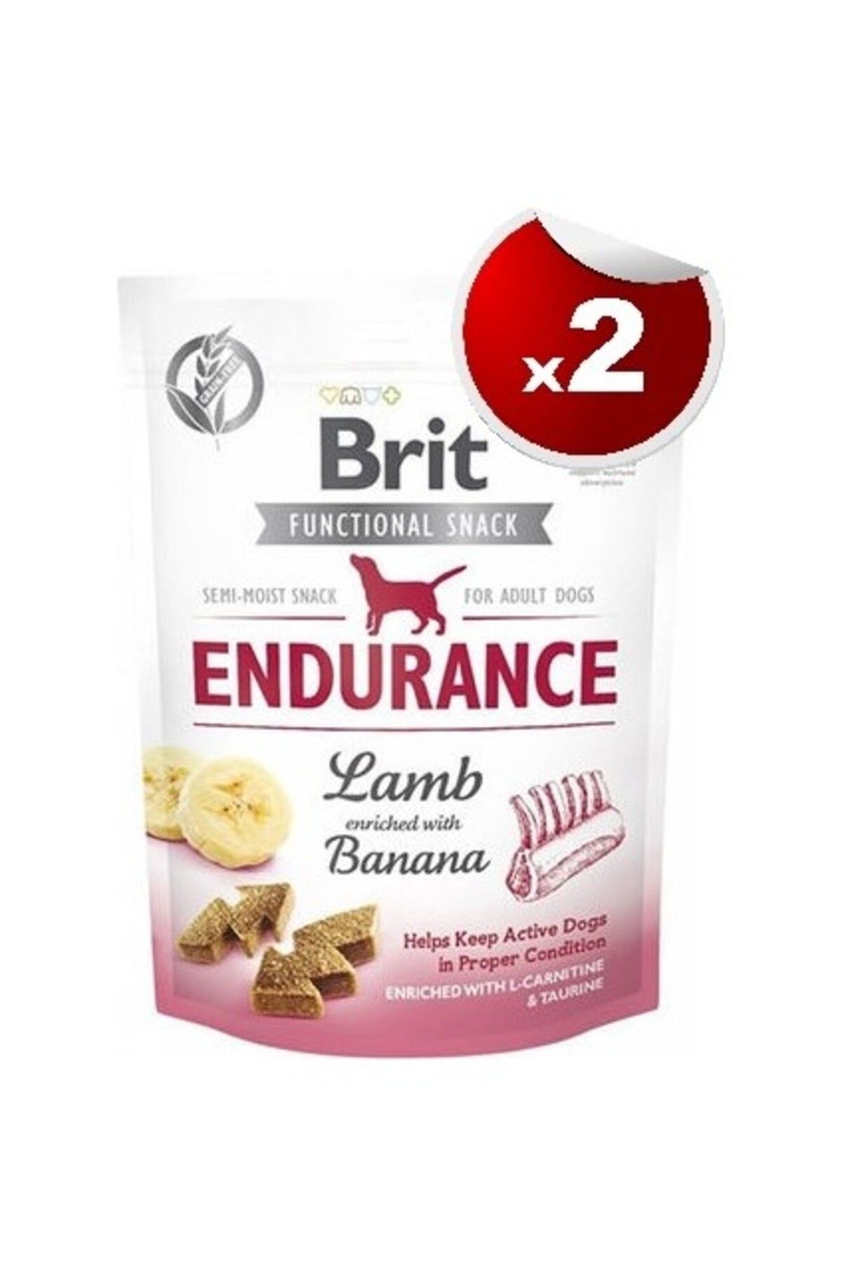 Brit Care Endurance Kuzu Etli Aktif Tahılsız Köpek Ödülü 150 gr X 2 Adet