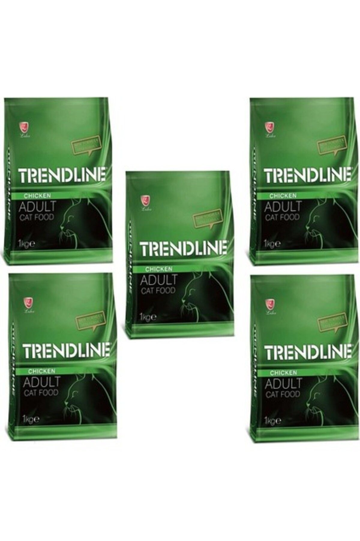 Trendline Tavuklu Yetişkin Kedi Maması 1 kg x 5 Adet