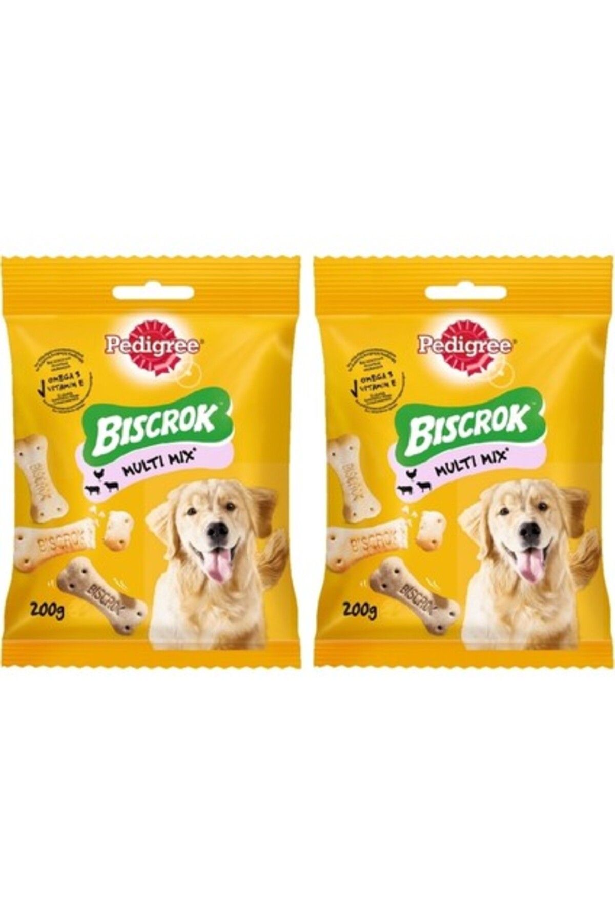 Pedigree Biscrok Köpek Ödül Bisküvisi 200 gr 2 Adet