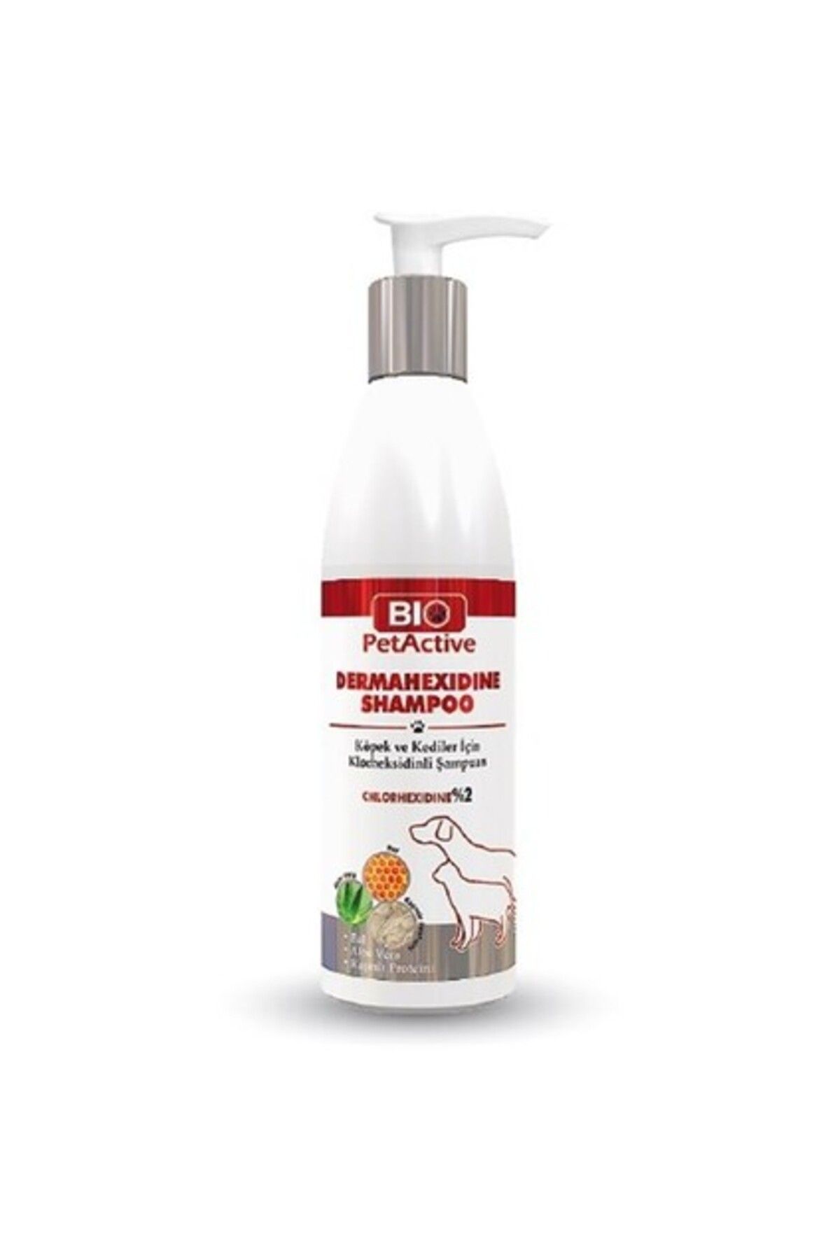 Orqinel Biopetactive Dermahexidine Shampoo- (Kedi Ve Köpekler İçin Antiseptik Şampuan) 250 Ml