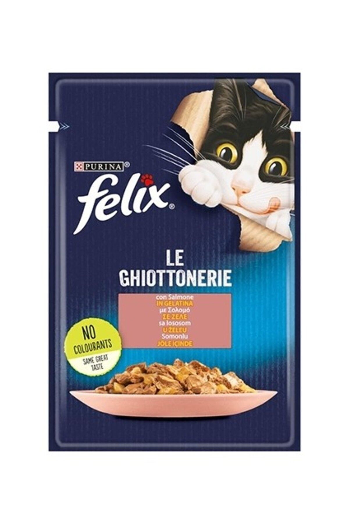 FELIX Somon Balıklı Yetişkin Kedi Konservesi Pouch 26X85 gr