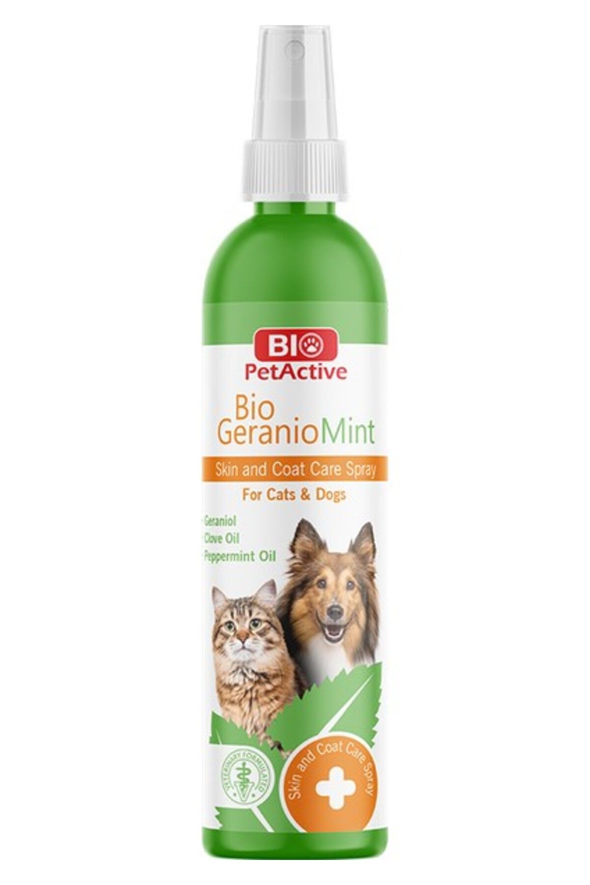 Orqinel Bio Pet Active Bio Geranio Mint Köpek Dış Parazit Tüy ve Deri Bakım Spreyi 100ML