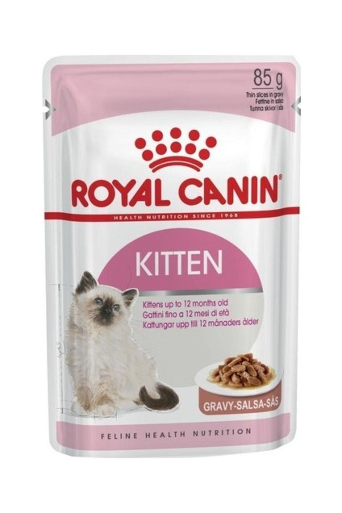 Royal Canin Kitten Gravy Soslu Etli Yaş Yavru Kedi Maması 85 gr