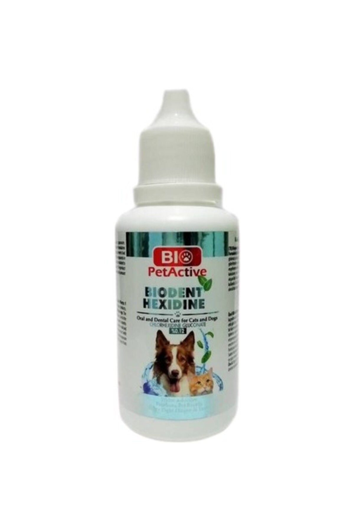 Orqinel Aqua Petshop Biodent Hexidine Kedi ve Köpek Için Ağız ve Diş Bakım Ürünü 50 ml Ağız Kokusu Giderici