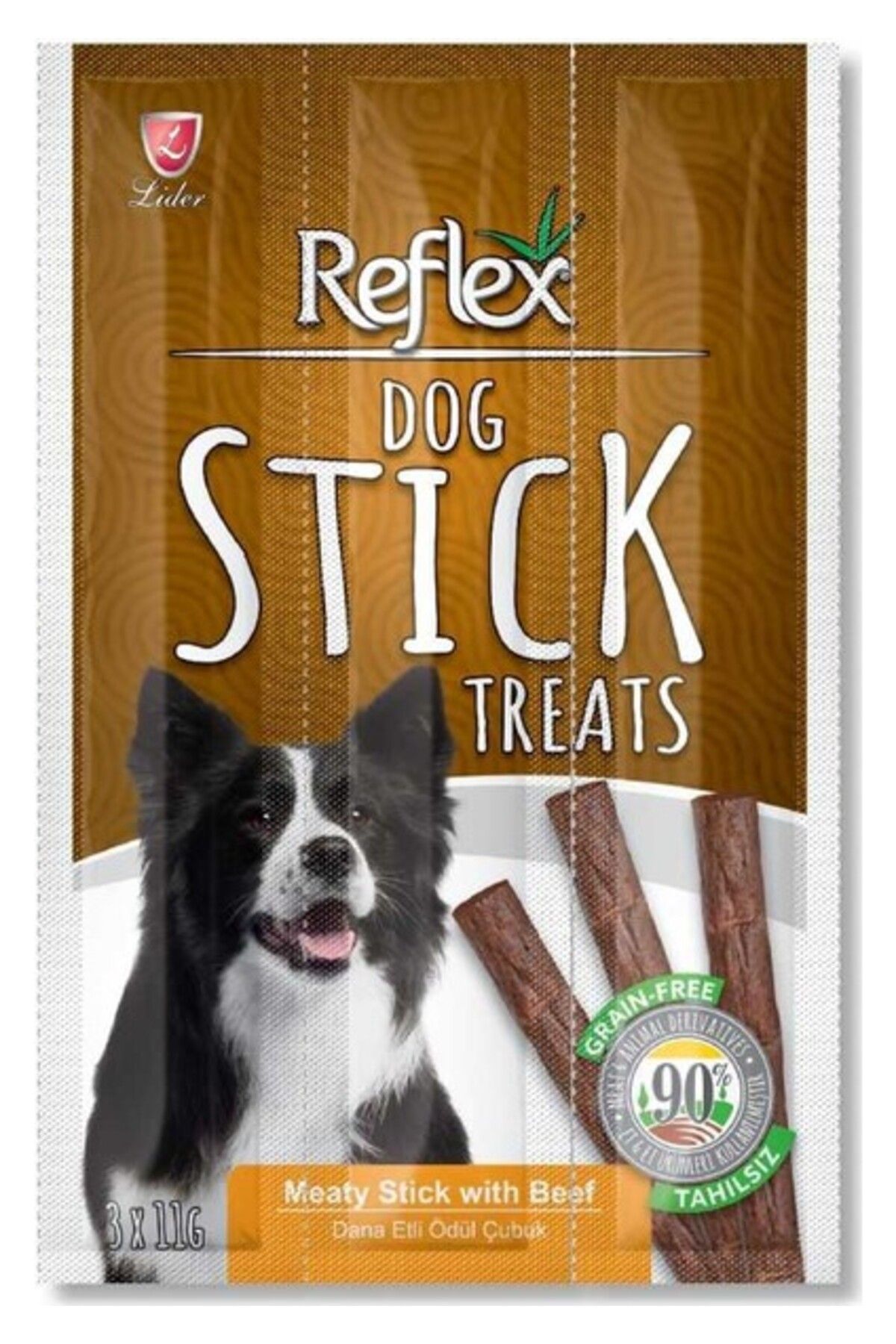 Reflex Dana Etli Köpek Ödül Çubuğu 11 gr 3 Adet