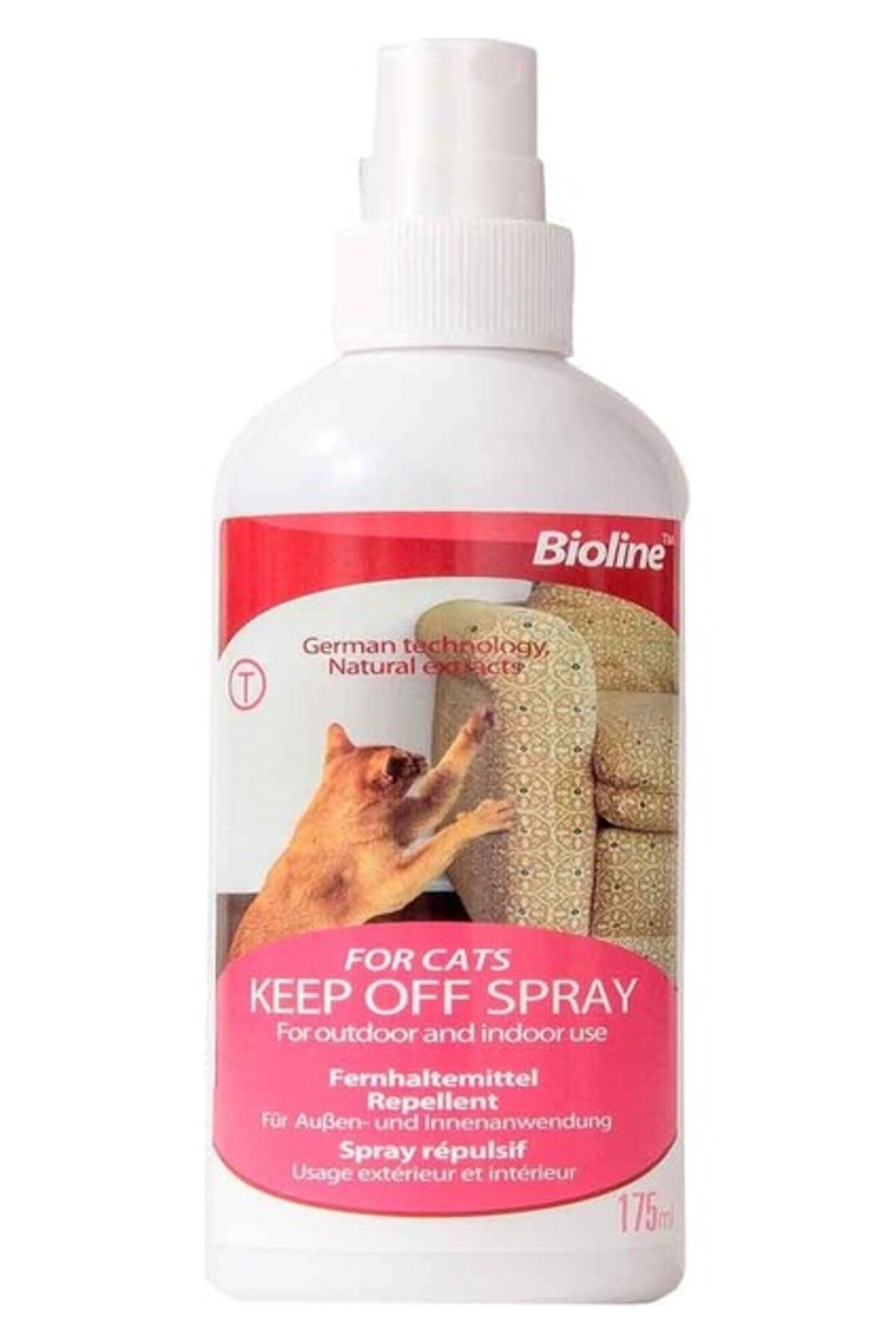 Bioline Kedi Uzaklaştırıcı Sprey 175 ml