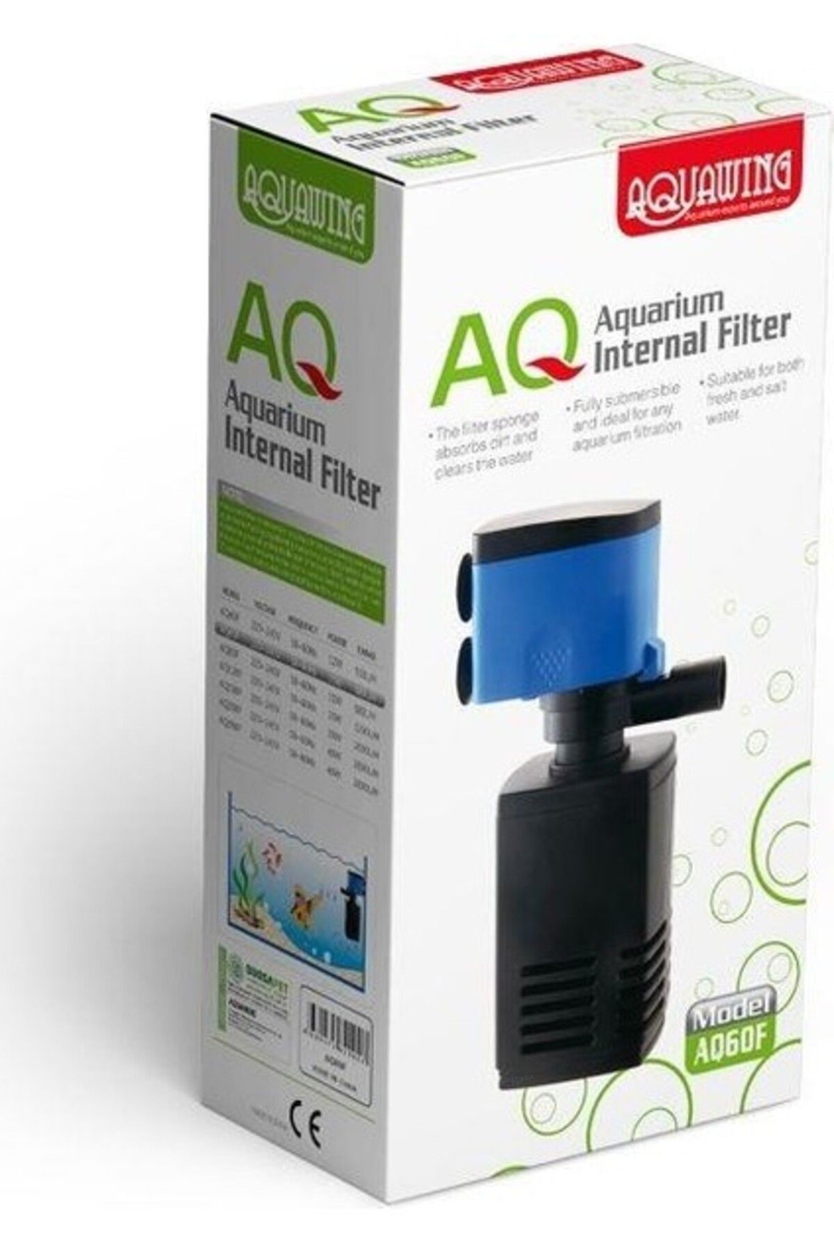 Orqinel Aquawing AQ60F İç Filtre 15W 880L/H