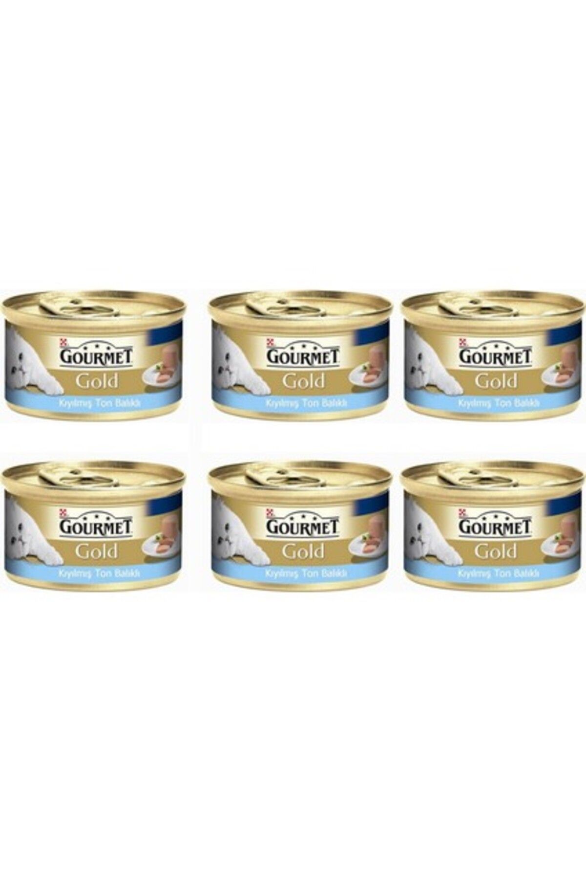 Gourmet Gold Kıyılmış Ton Balıklı Konserve 85 Gr X 6 Adet