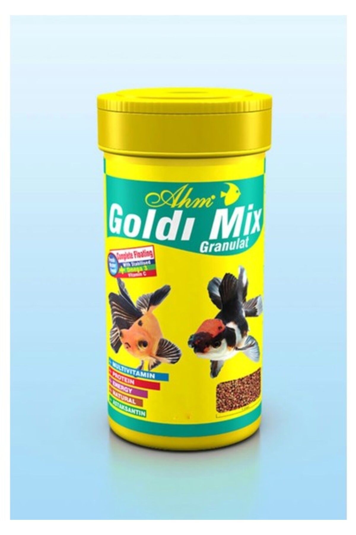 Orqinel Ahm Goldi Mix Granulat Japon Balığı Yemi 250 Ml