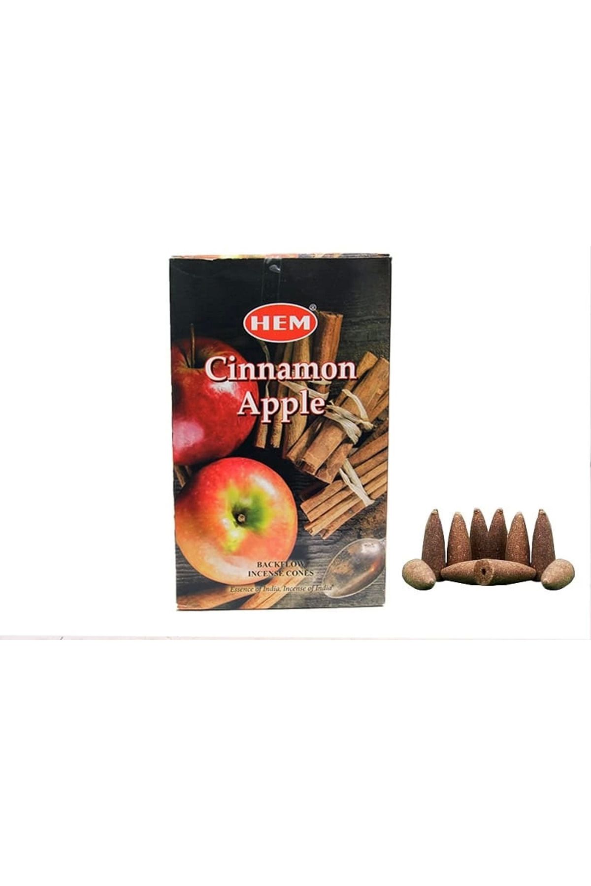 LENAY Cinnamon Apple Back Flow Konik Tütsü Tütsü 10'lu..