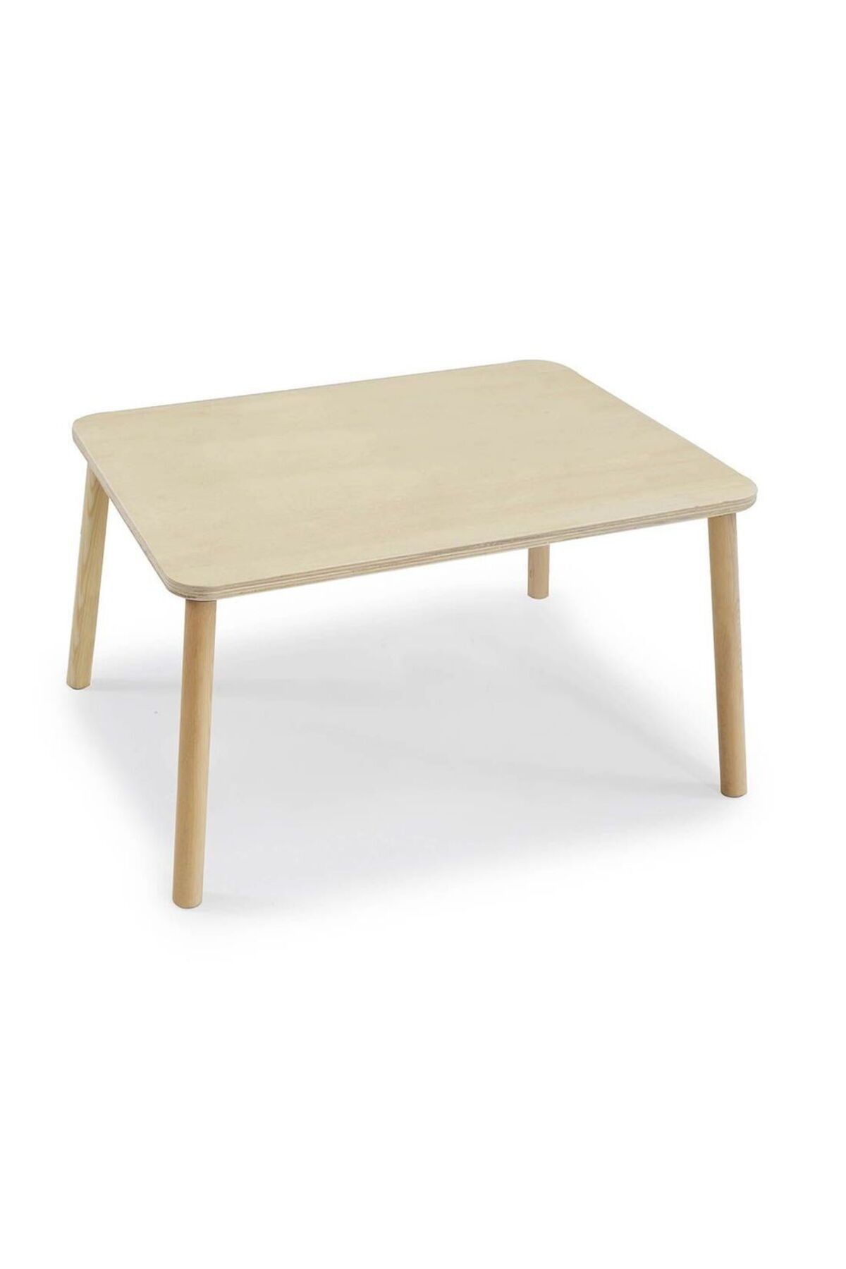 NATURKIDZ Küçük Ahşap Çocuk  Oyun / Çalışma Masası 60 X 45 Cm