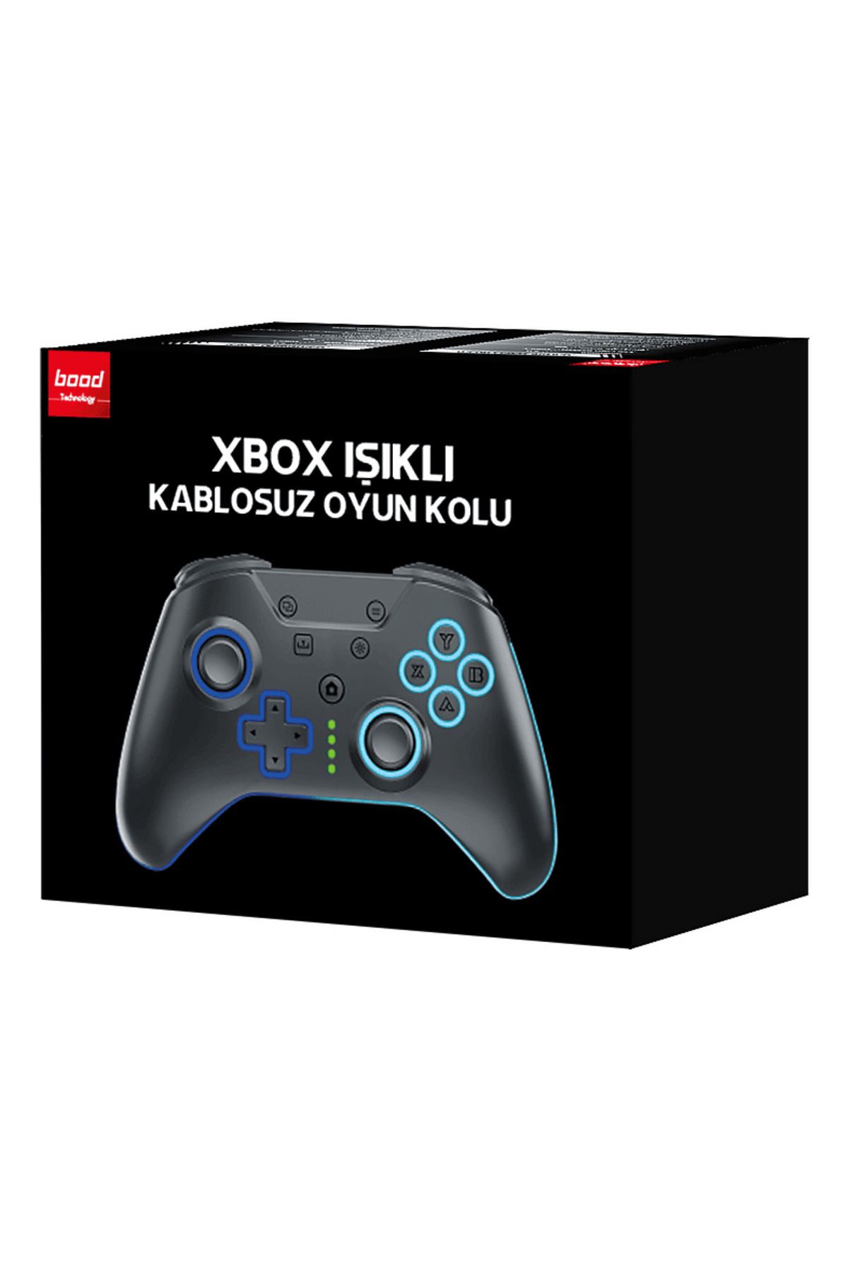 Bood XBox Işıklı Kablosuz Oyun Kolu