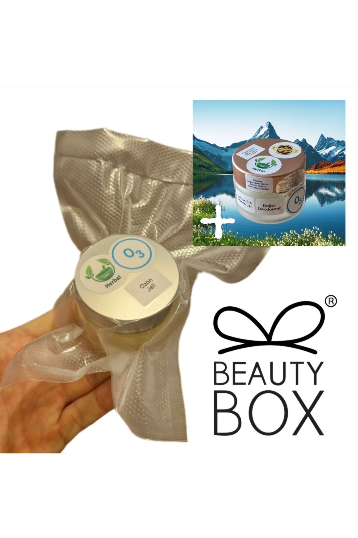 Beauty Box Saf Ozon Jeli ve Mentol Ozon Deodorant Seti 50ml x 2