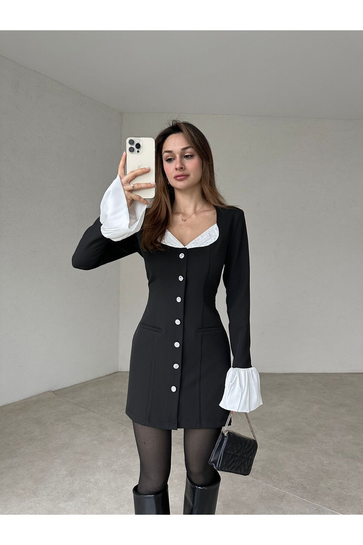 Mini Butik Mooi Butik STEPHEN Mini Elbise 4875 - SiyahFiyatı, Yorumları - Trendyol