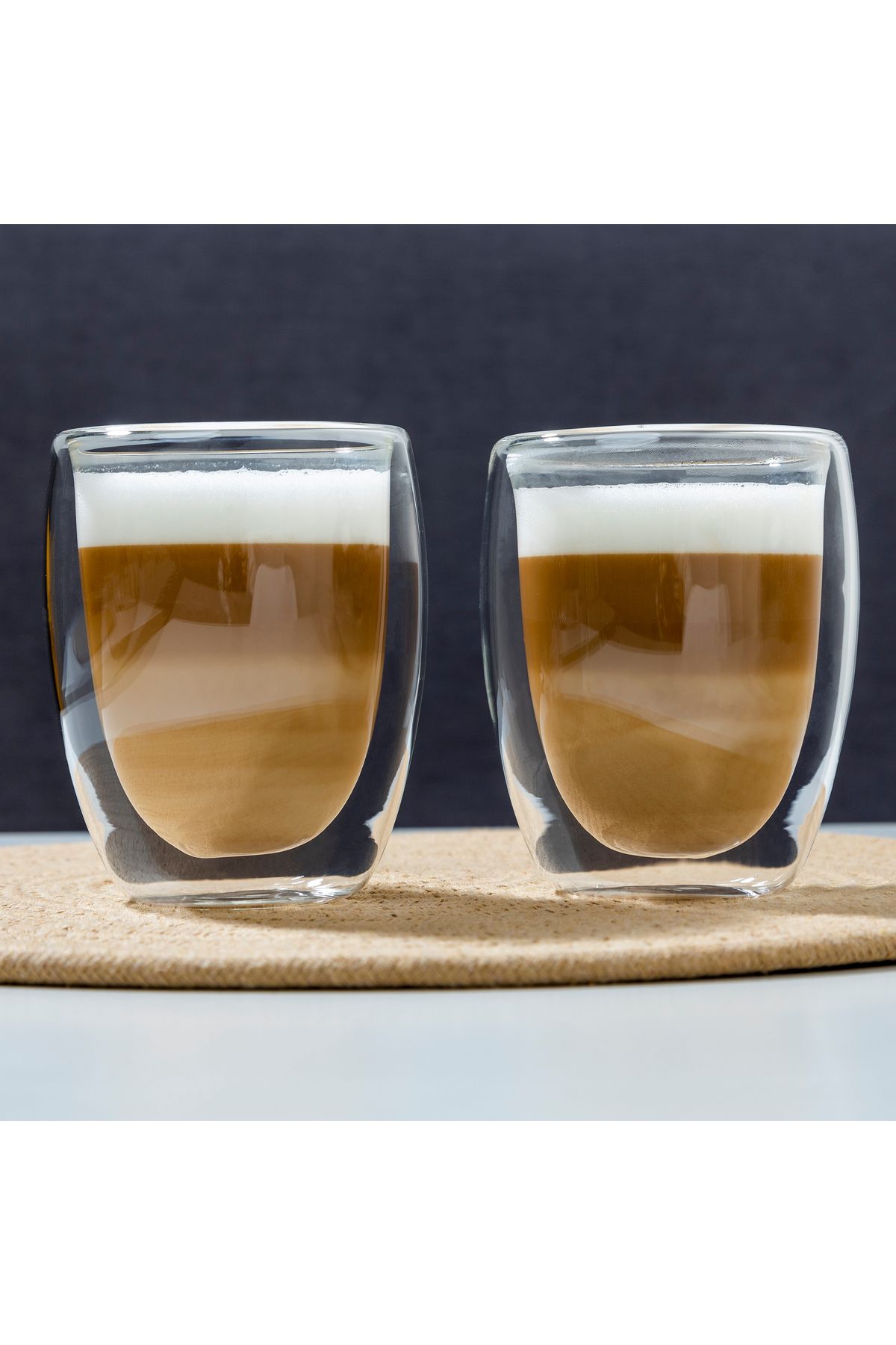 Viwares-Latte Macchiato-Glas 350ml, 2er-Set 2