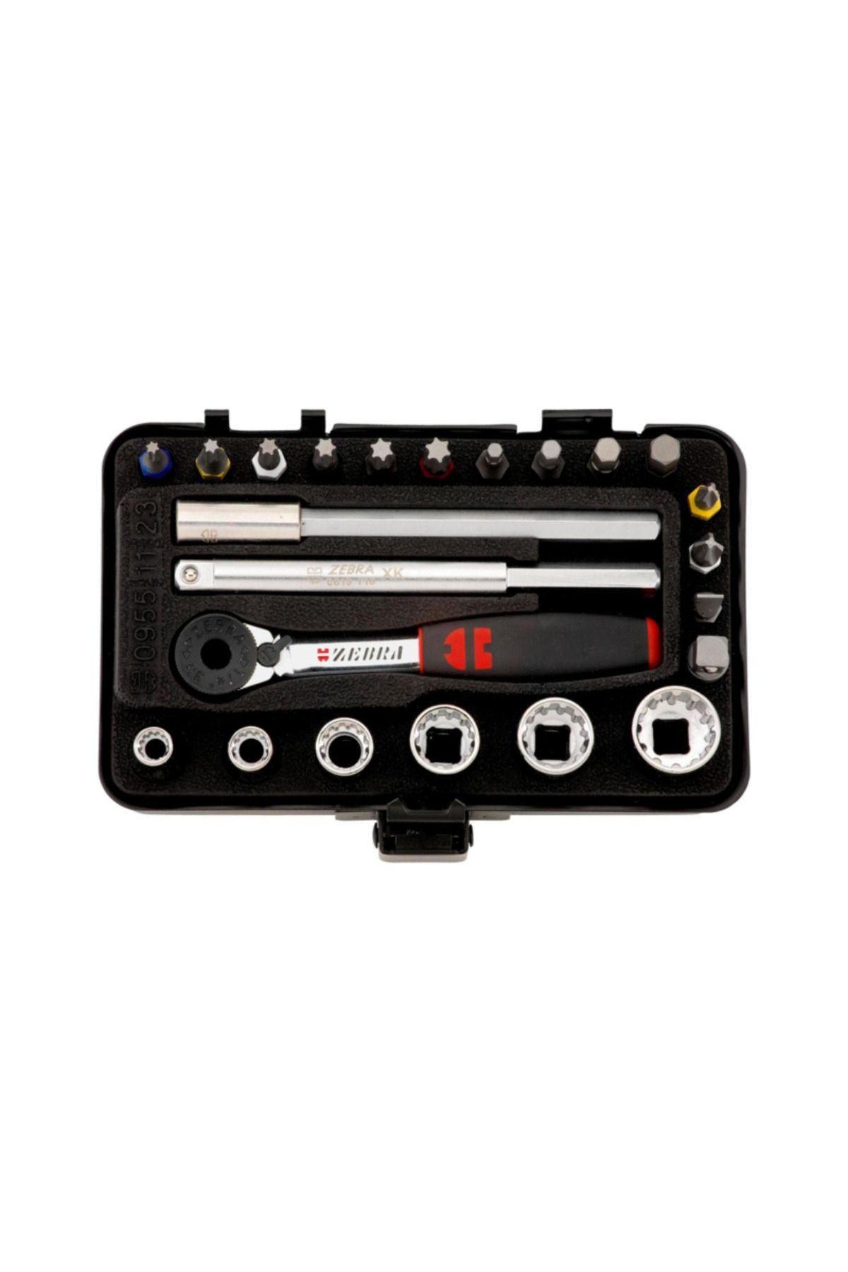 Würth-Multi Mini Socket 1/4 -Bit Set-23Prc Zebra 1