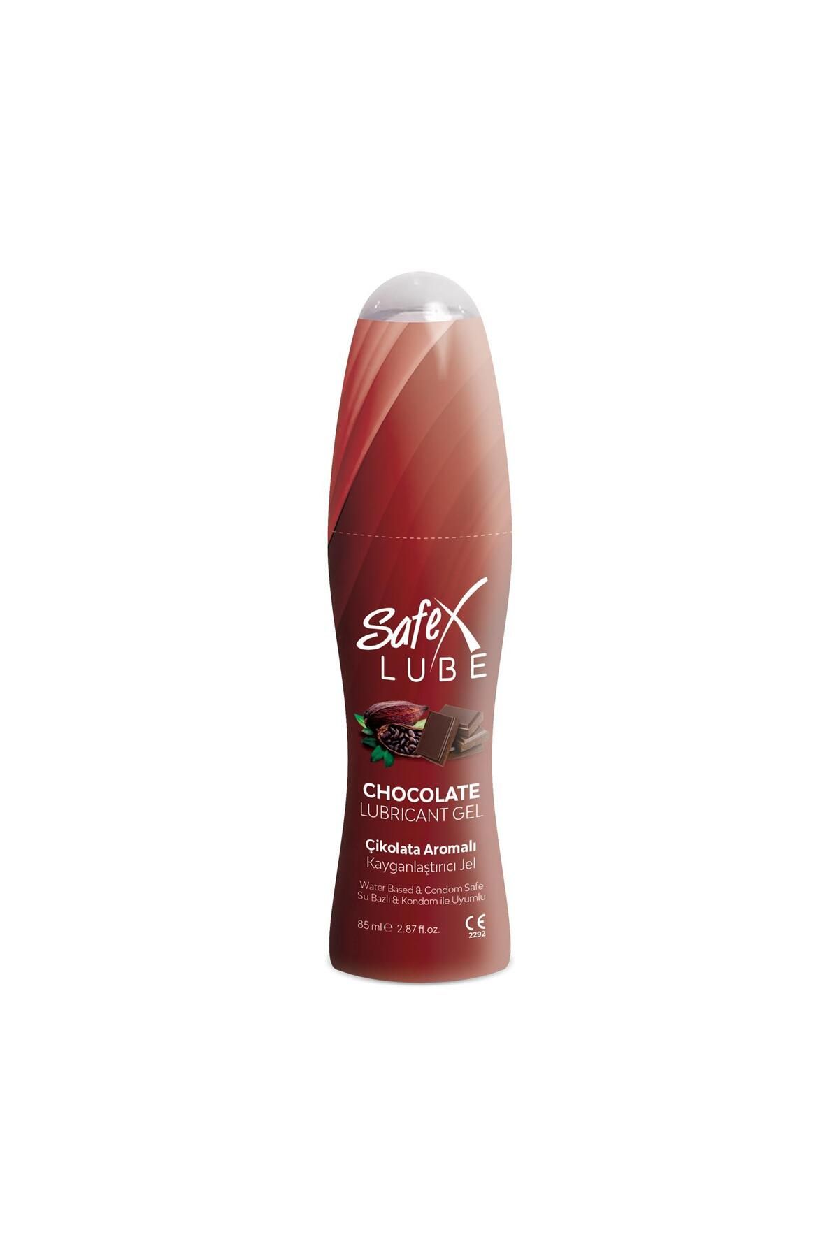 Safex Lube Kayganlaştırıcı Jel Çikolata 85 ml.