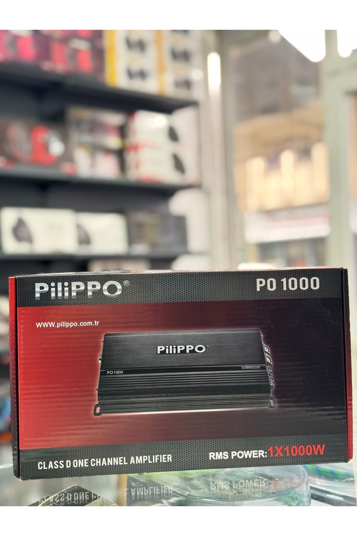 Audio System PLİPPO PO-1000 RMS MONO AMFİ BAS KONTROLLU