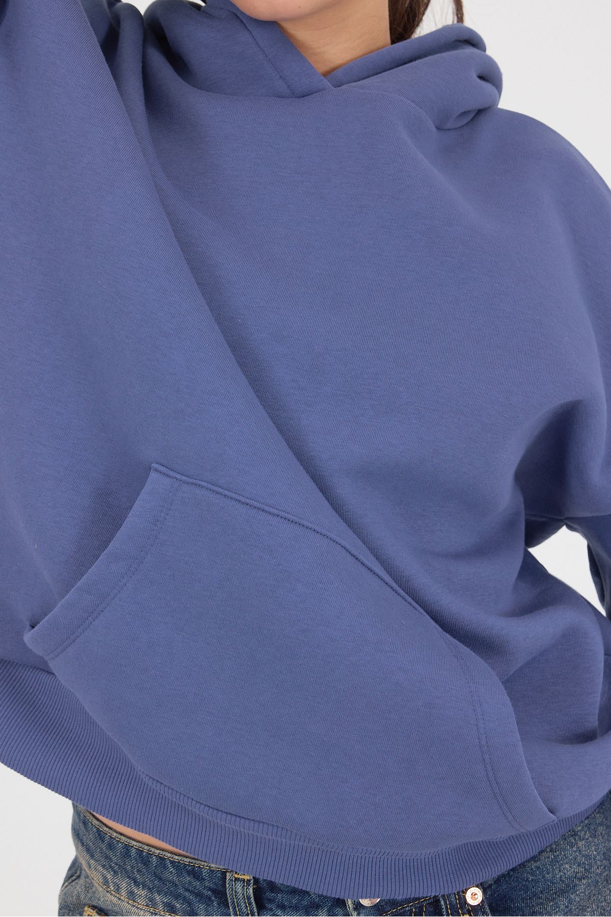 Addax-Φούτερ S1596 Model Hooded Basic 3