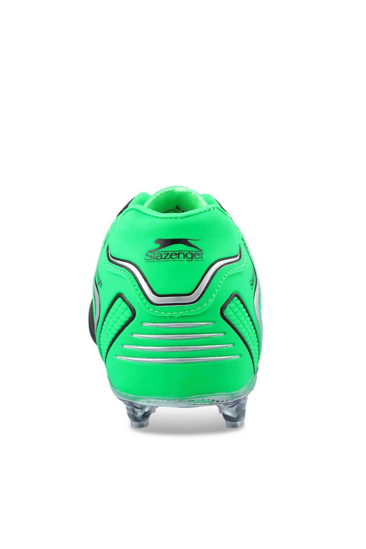 Slazenger Hugo Kr فوتبال پسران کفش گیره مشکی / سبز