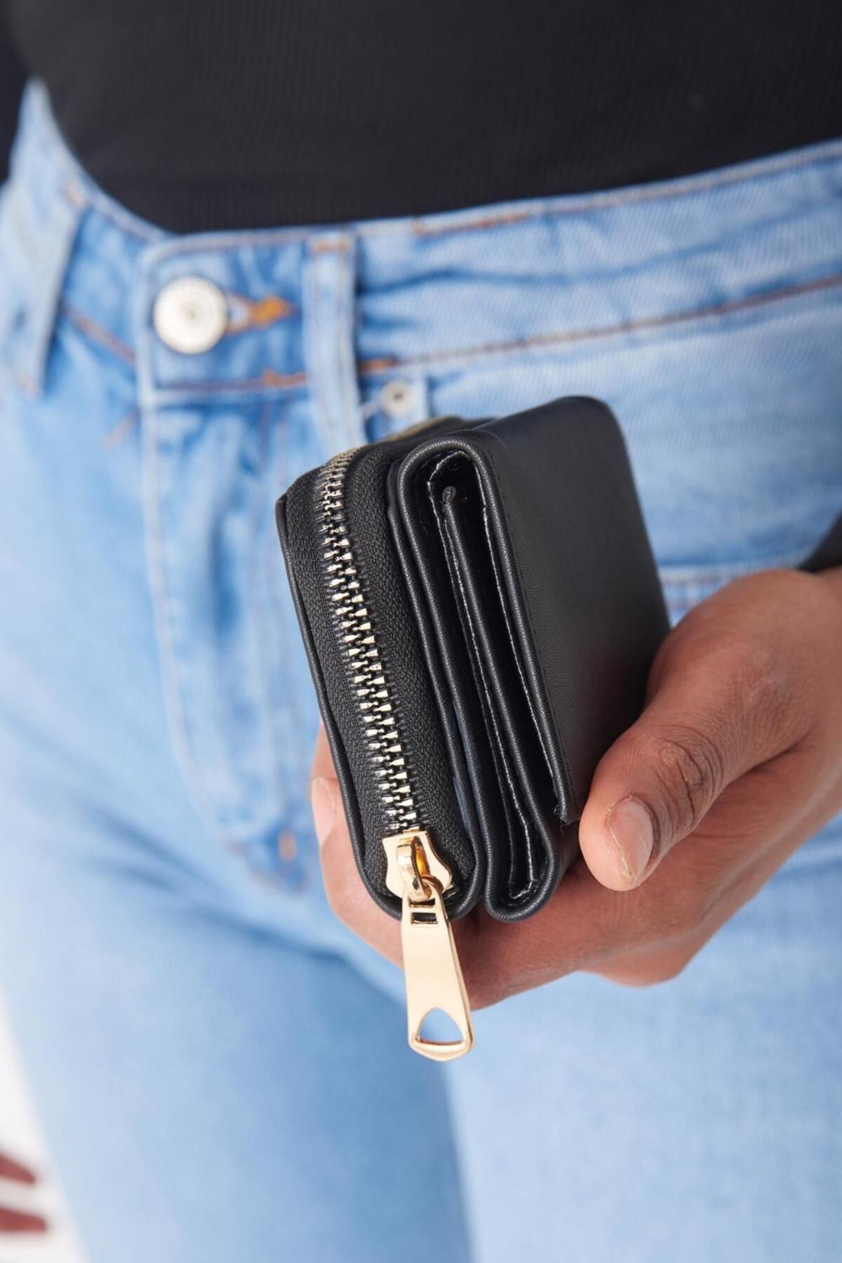 Addax-Czdn78-f12ModelZippered Wallet 4