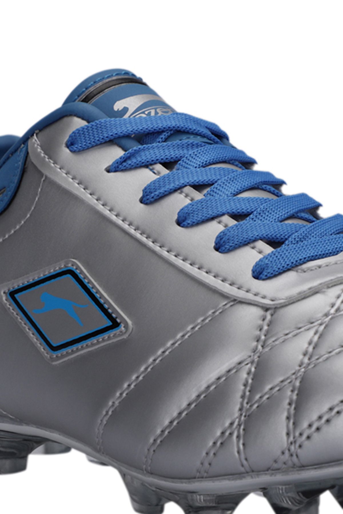 Slazenger Hugo Kr Football Boys Cleats کفش خاکستری/آبی