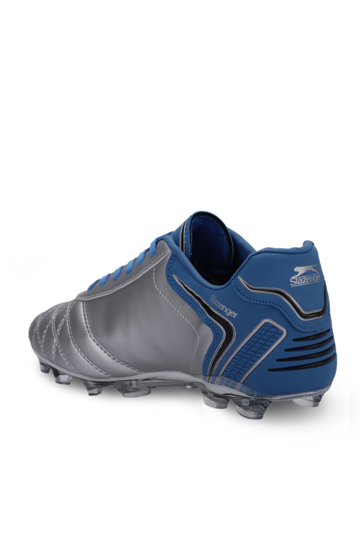 Slazenger Hugo Kr Football Boys Cleats کفش خاکستری/آبی