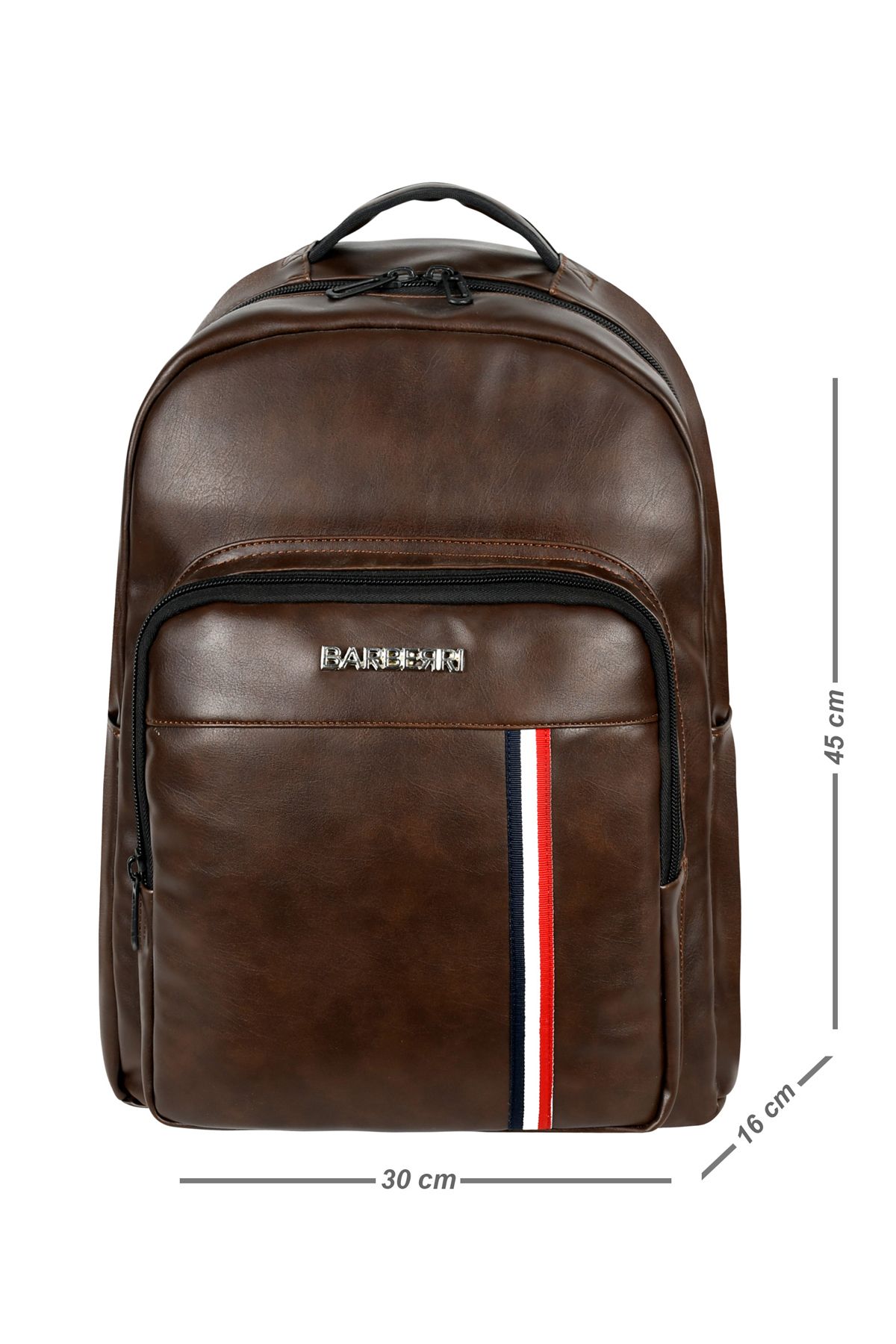 barberri Backpack 45x30x16Cm Yüksek Kalite Kalem Bölmeli Astarlı Çift Suluklu Notebook Bölmeli Sırt Çantası