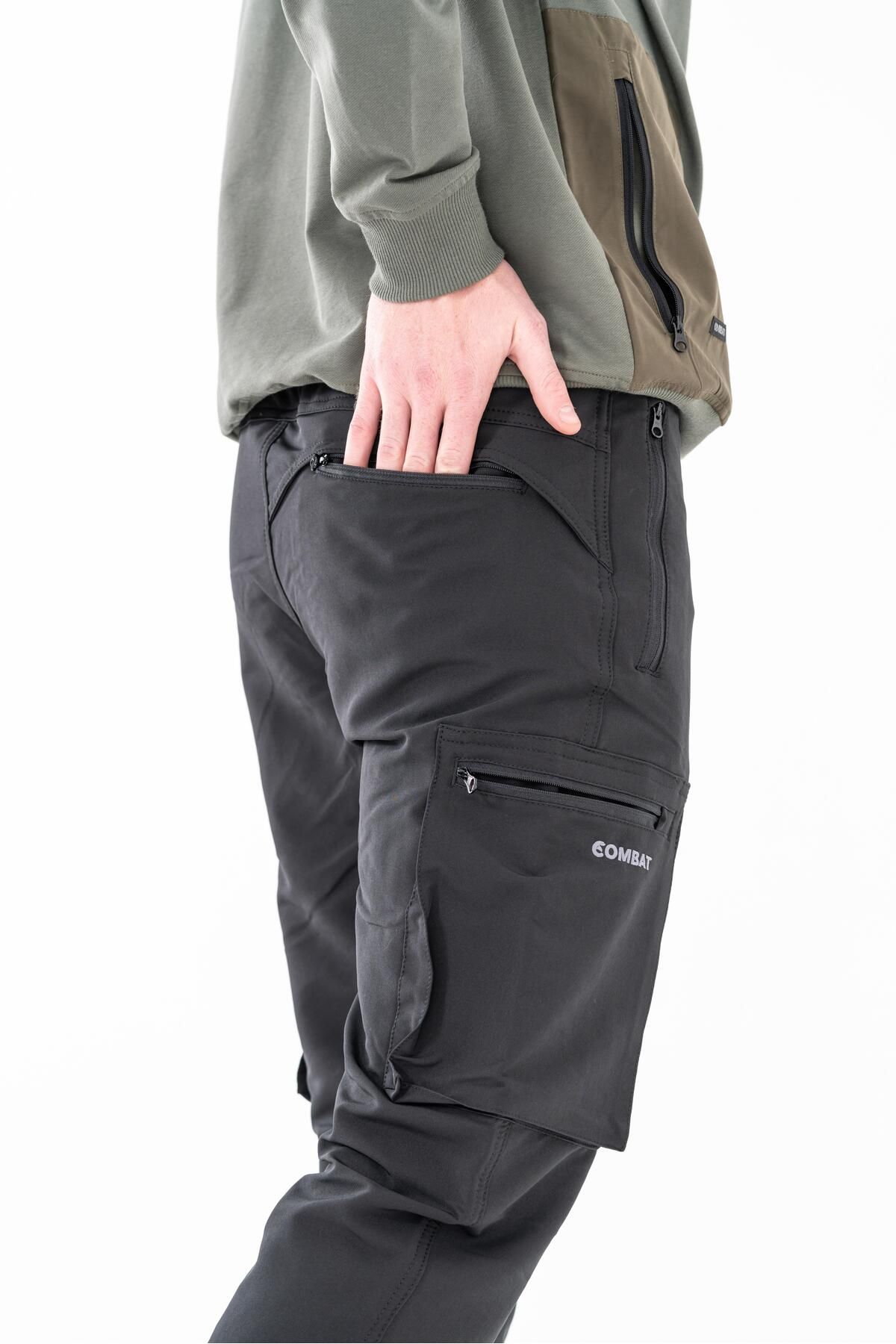 Combat Tactical-Tactical Outdoor Jogger Pants - Cargo Pocket, Hiking - 523 - N21 5