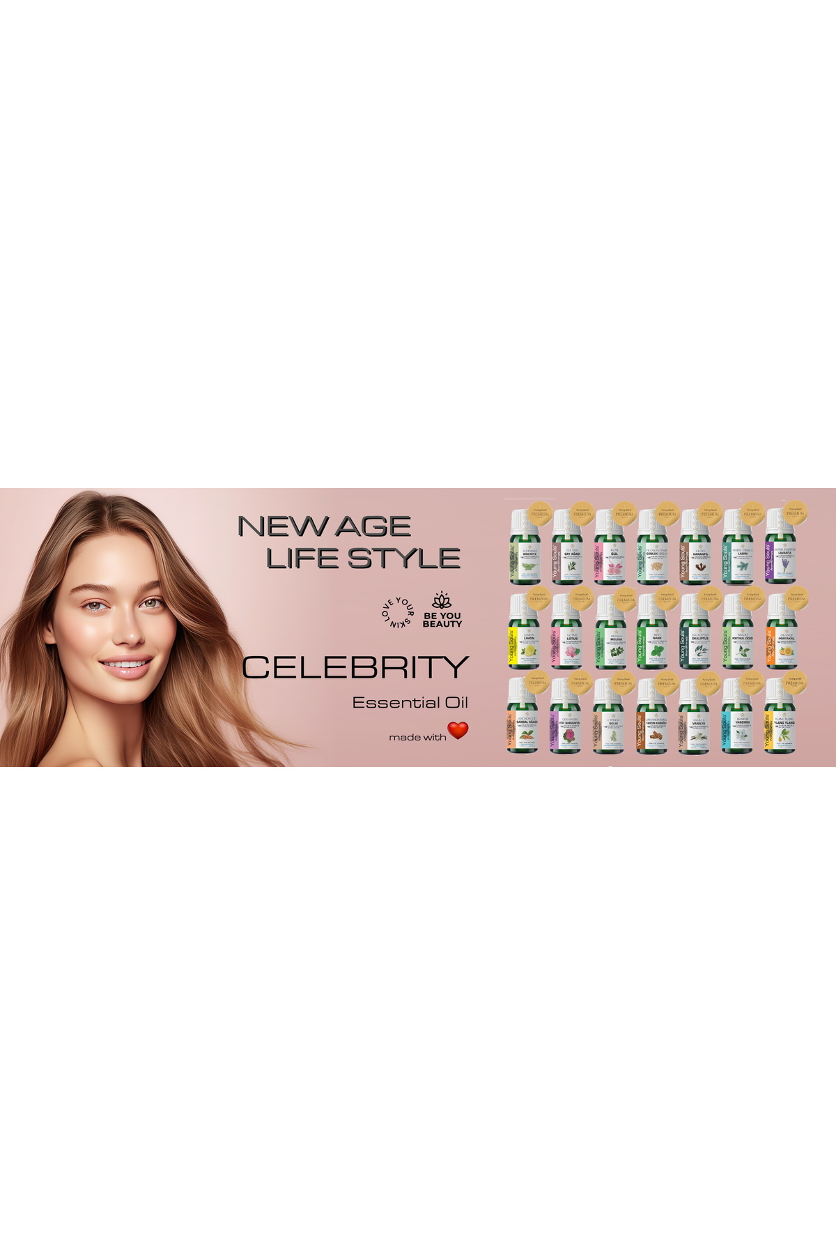 YOUNG SOULS-Celebrity Aromatherapy Rose Essential Oil Collection - Rose Essential Oil Collection 210 ml 2