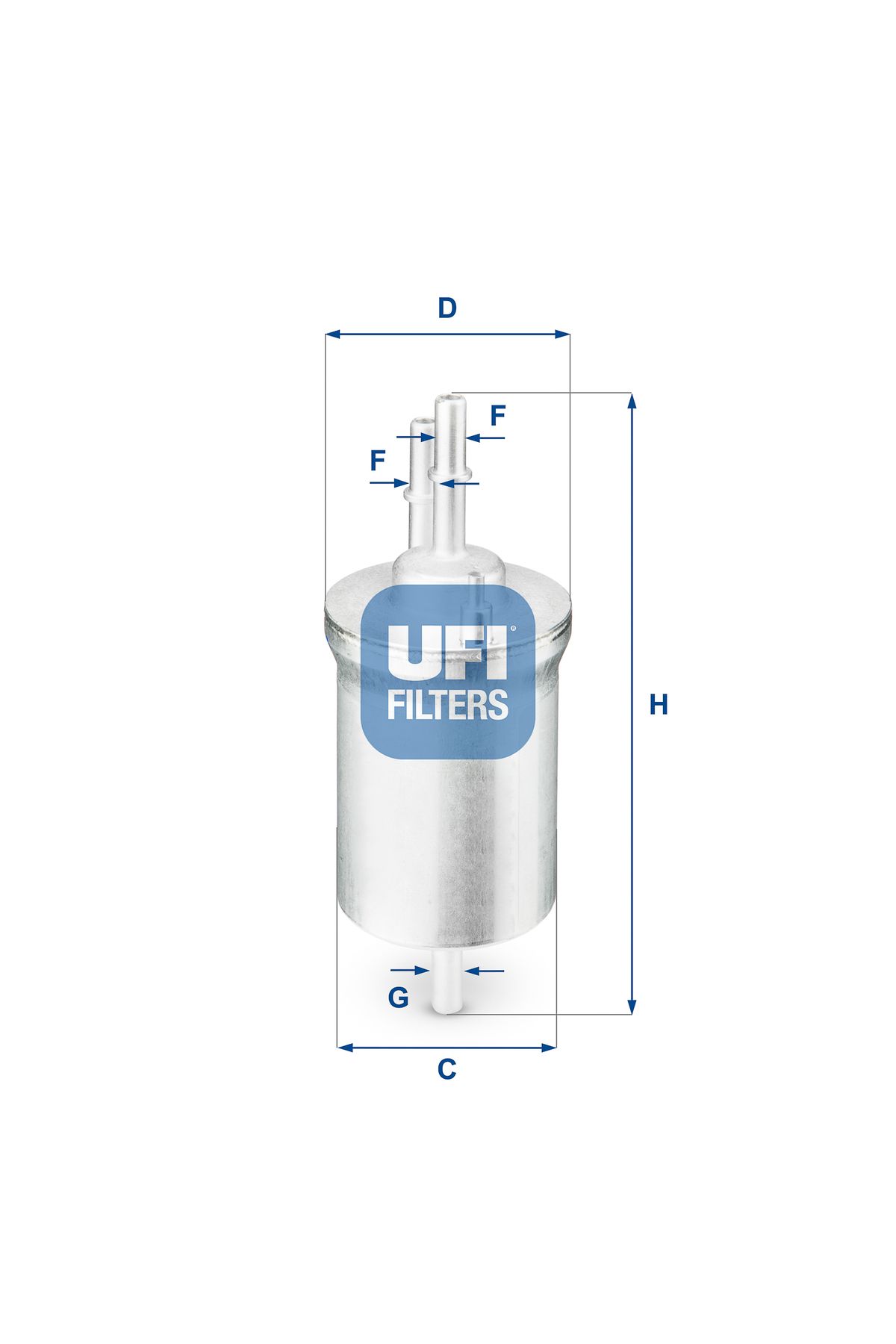 UFI Volkswagen Benzin Filtresi UFİ 3184000 Marka