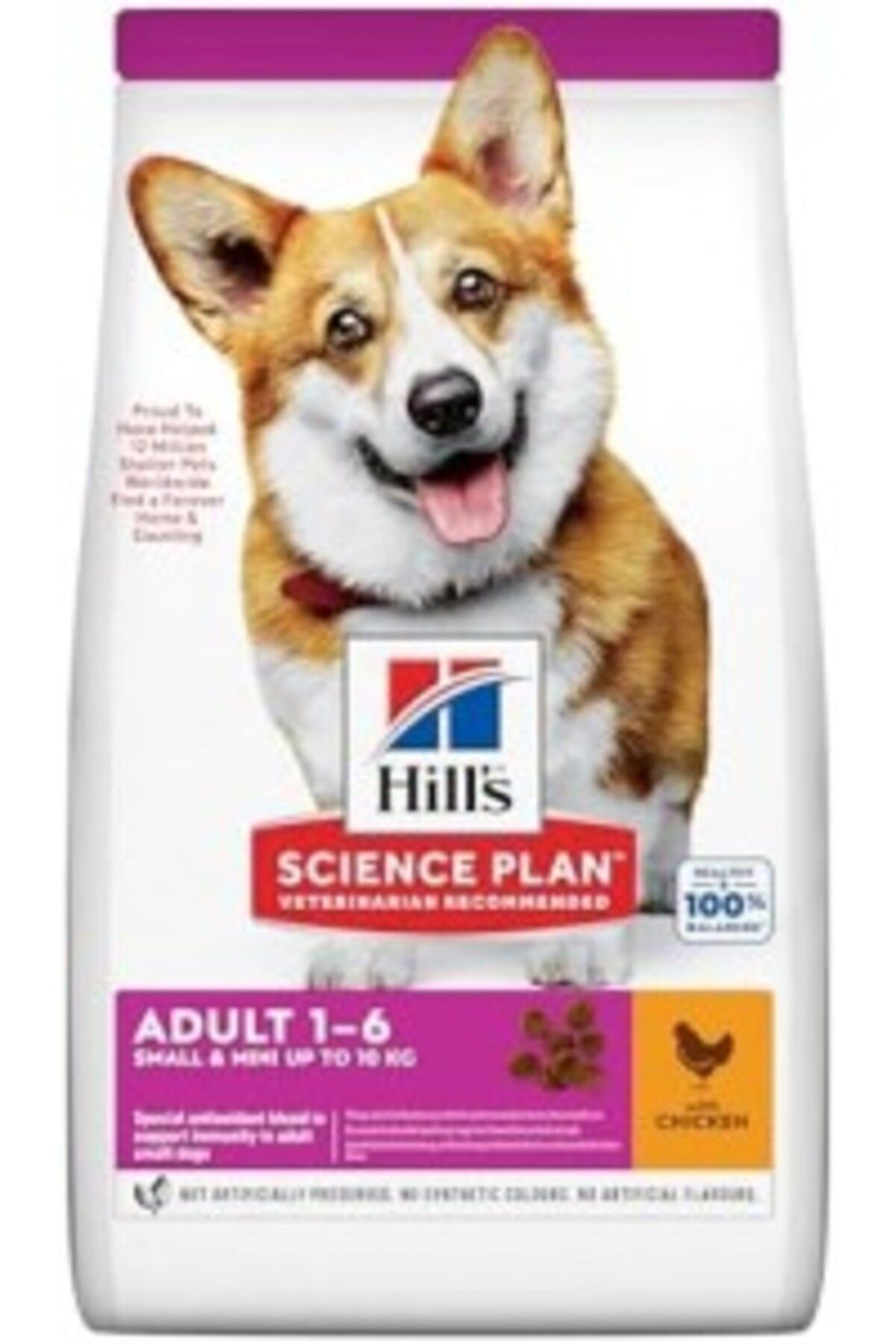 Hill's SCIENCE PLAN Hareket Kabiliyeti Küçük ve Mini Irk Tavuklu Köpek Maması 1.5 kg