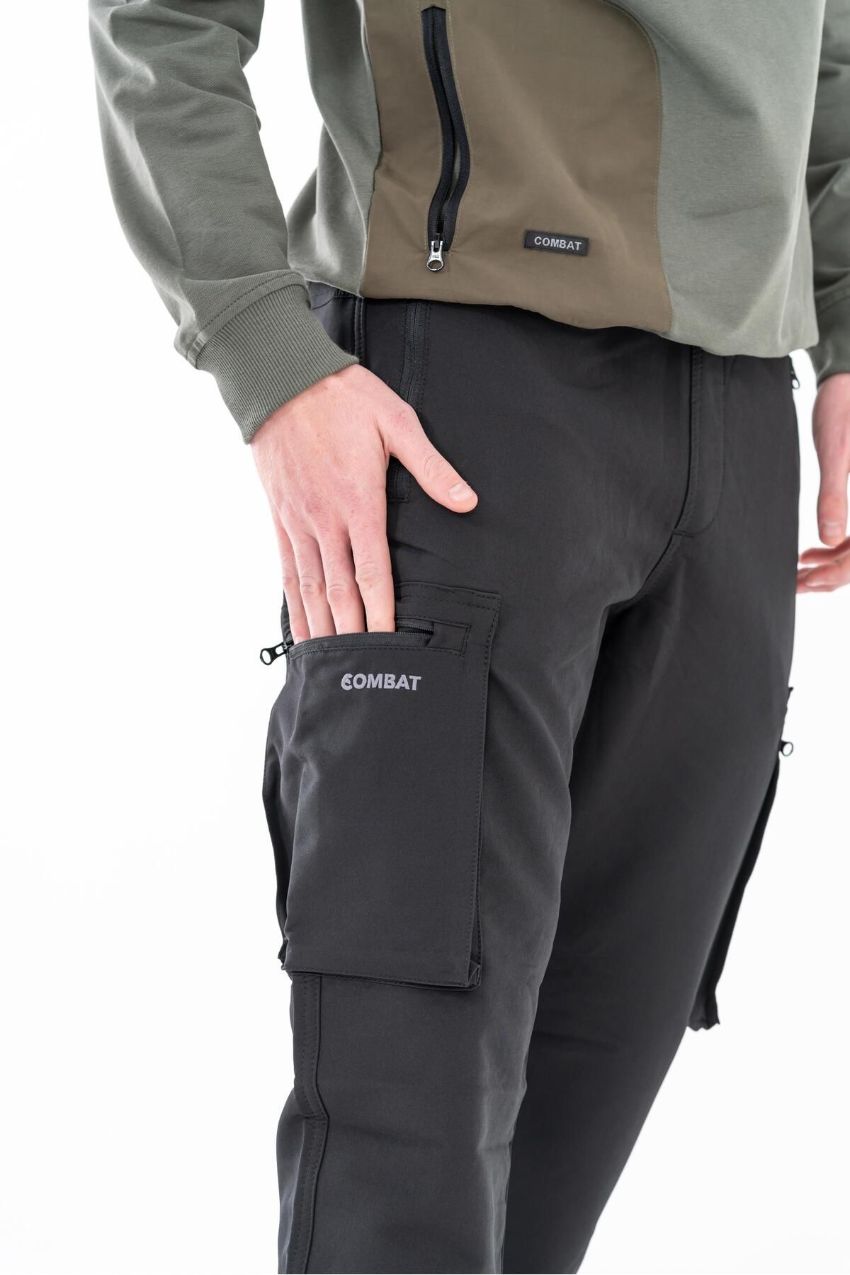 Combat Tactical-Tactical Outdoor Jogger Pants - Cargo Pocket, Hiking - 523 - N21 4