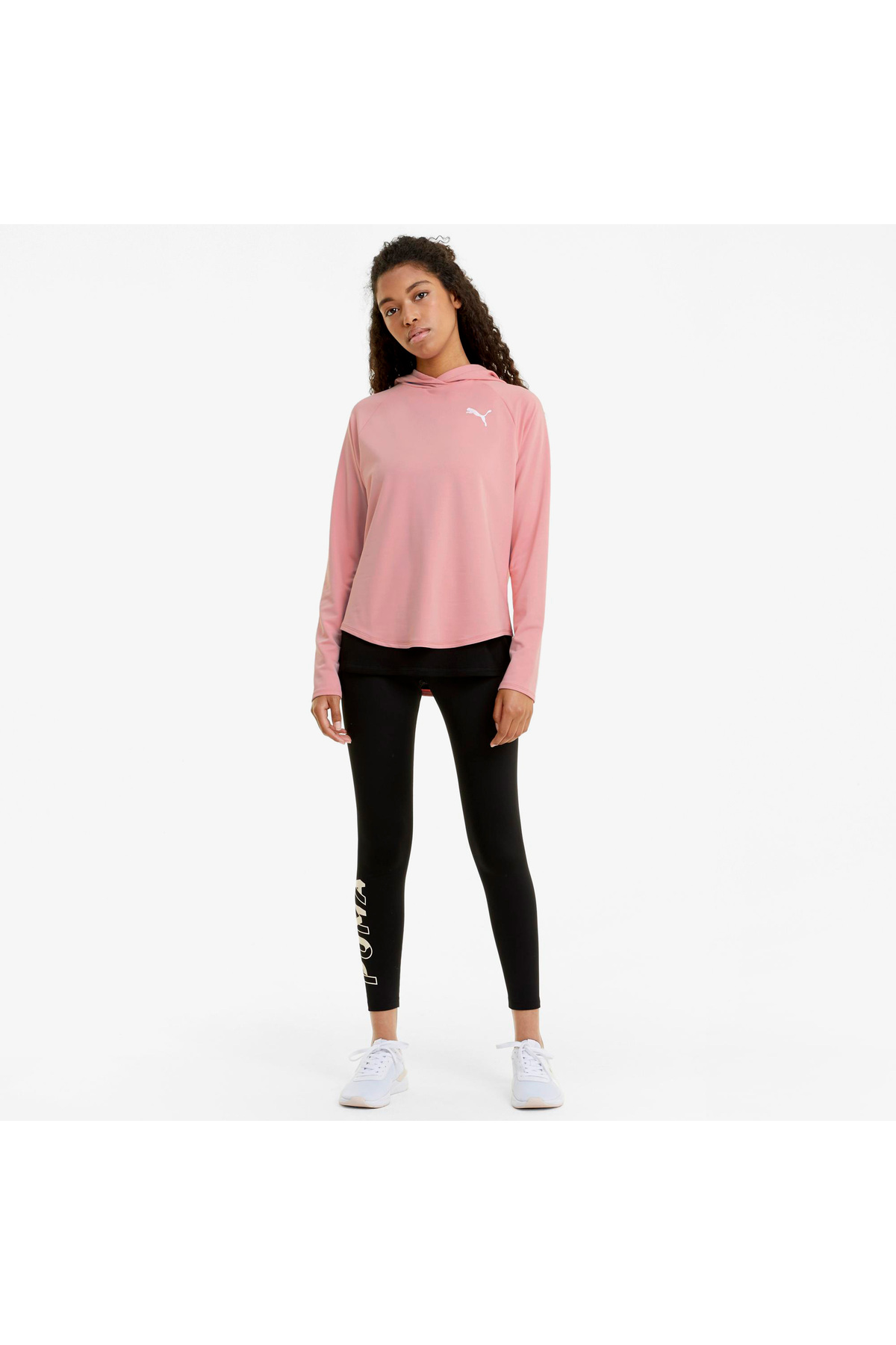 Puma Active Kadın Pembe Günlük Sweatshirt görsel 5